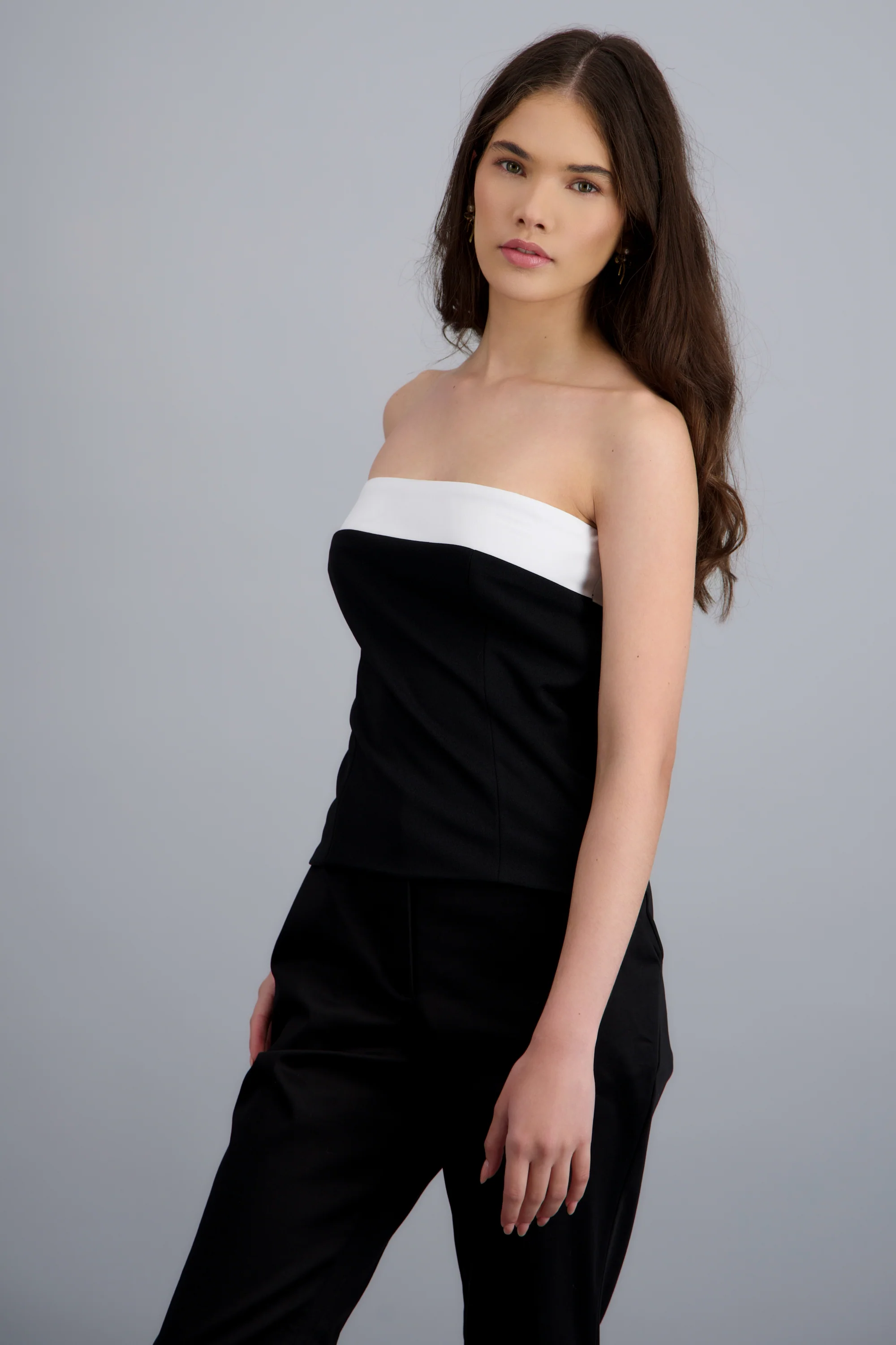 Top strapless contraste - Image 2