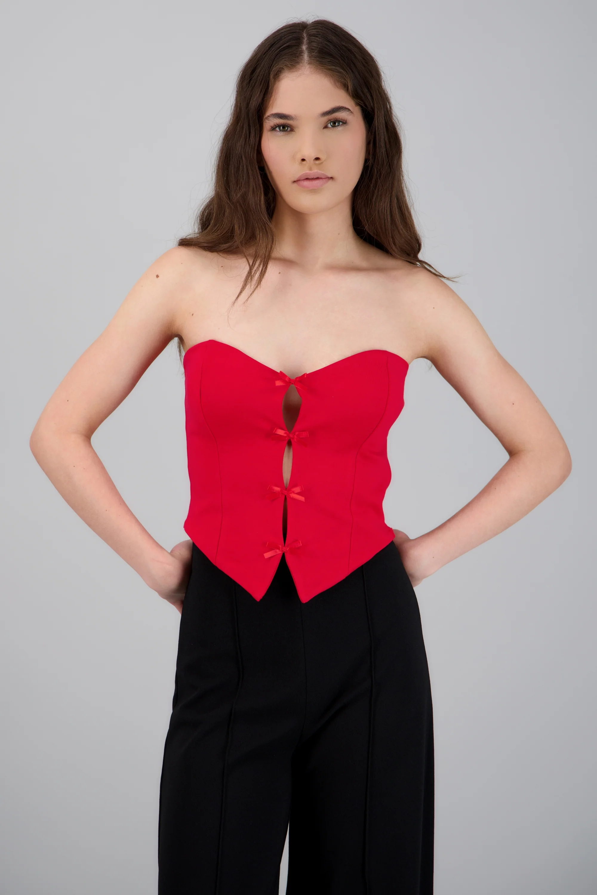 TOP STRAPLESS DET MOÑOS - Image 3