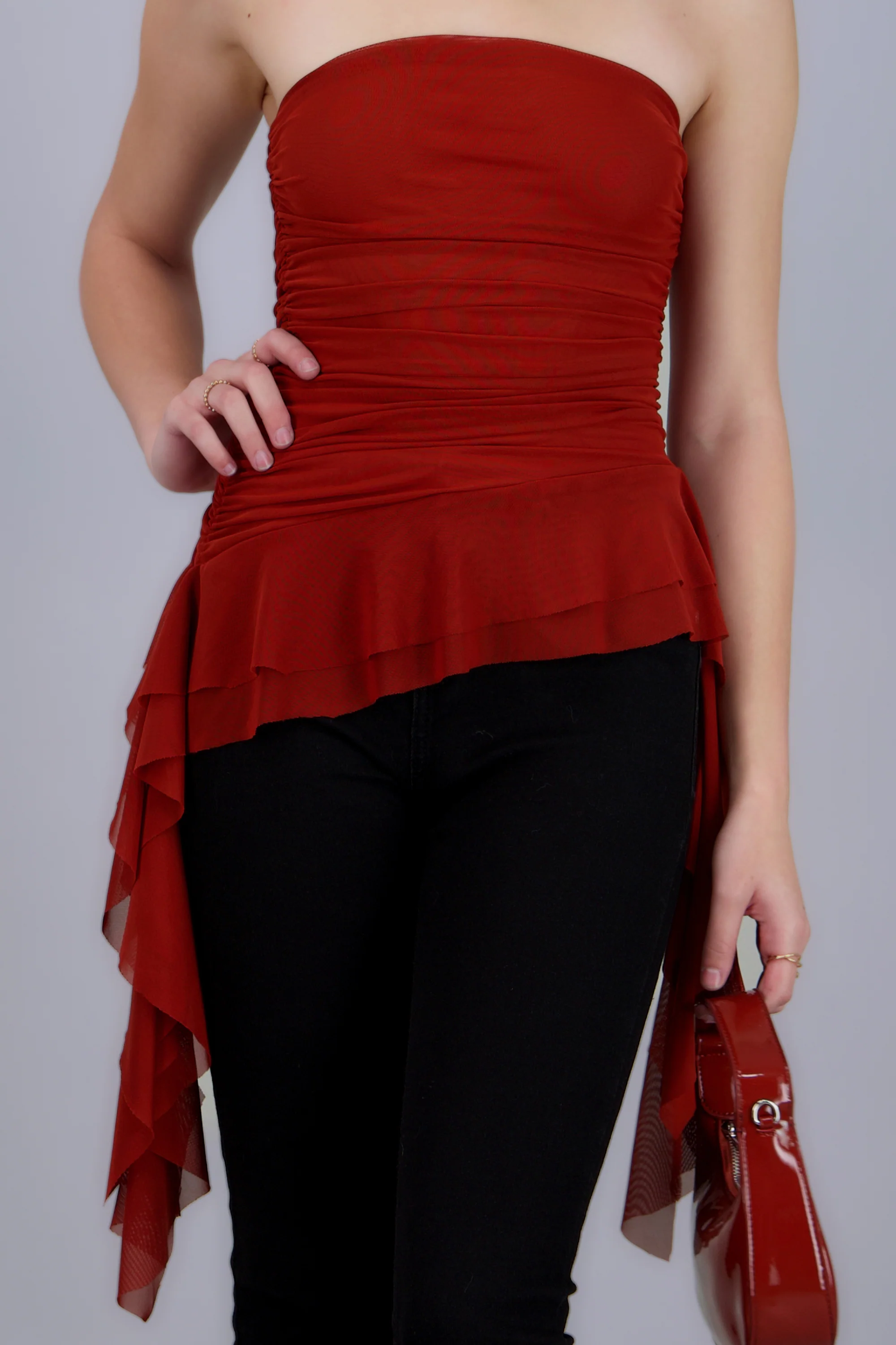TOP STRAPLESS DRAPEADO - Image 5