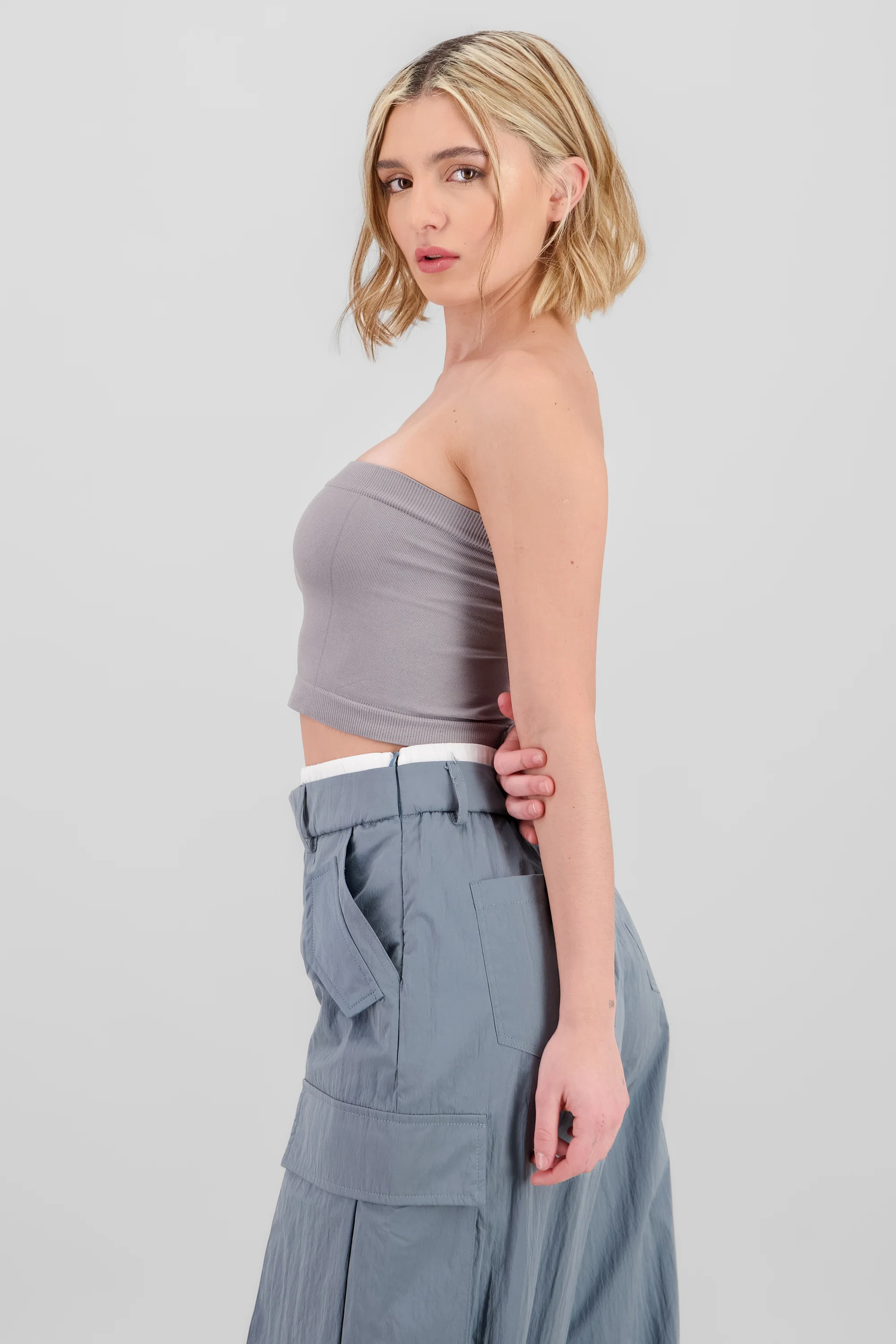 Top strapless liso - Image 3