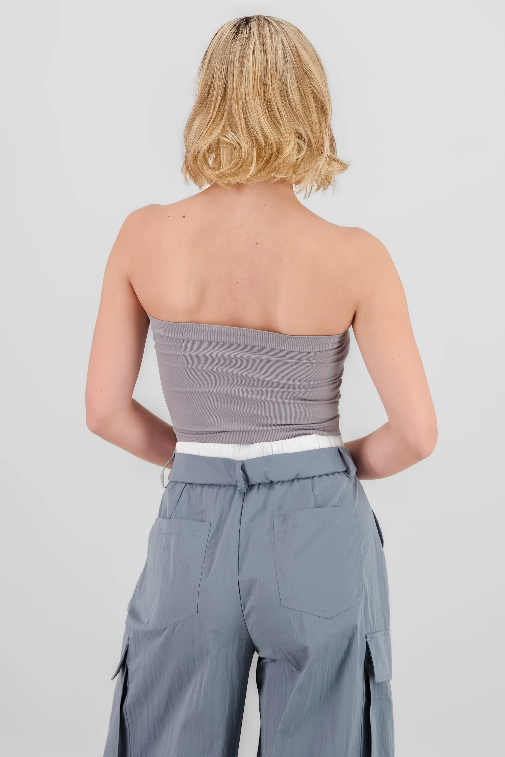 Top strapless liso - Image 4