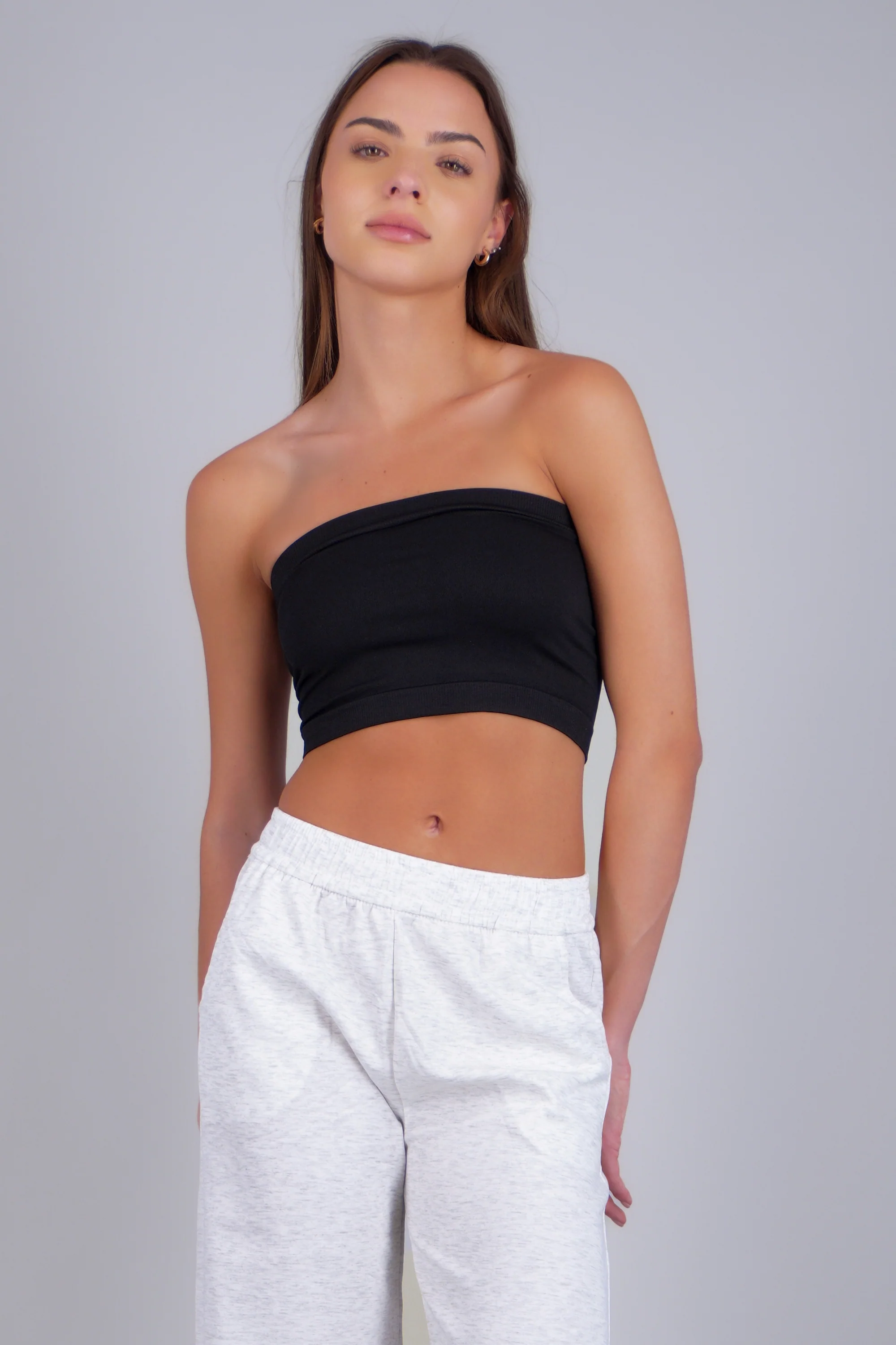 Top strapless liso - Image 3