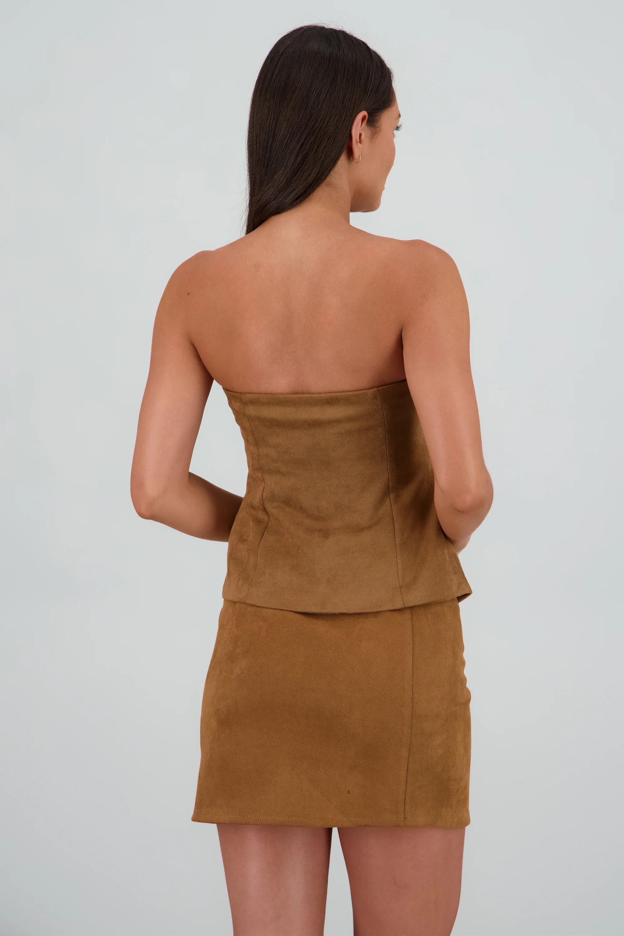 Top strapless suede - Image 4