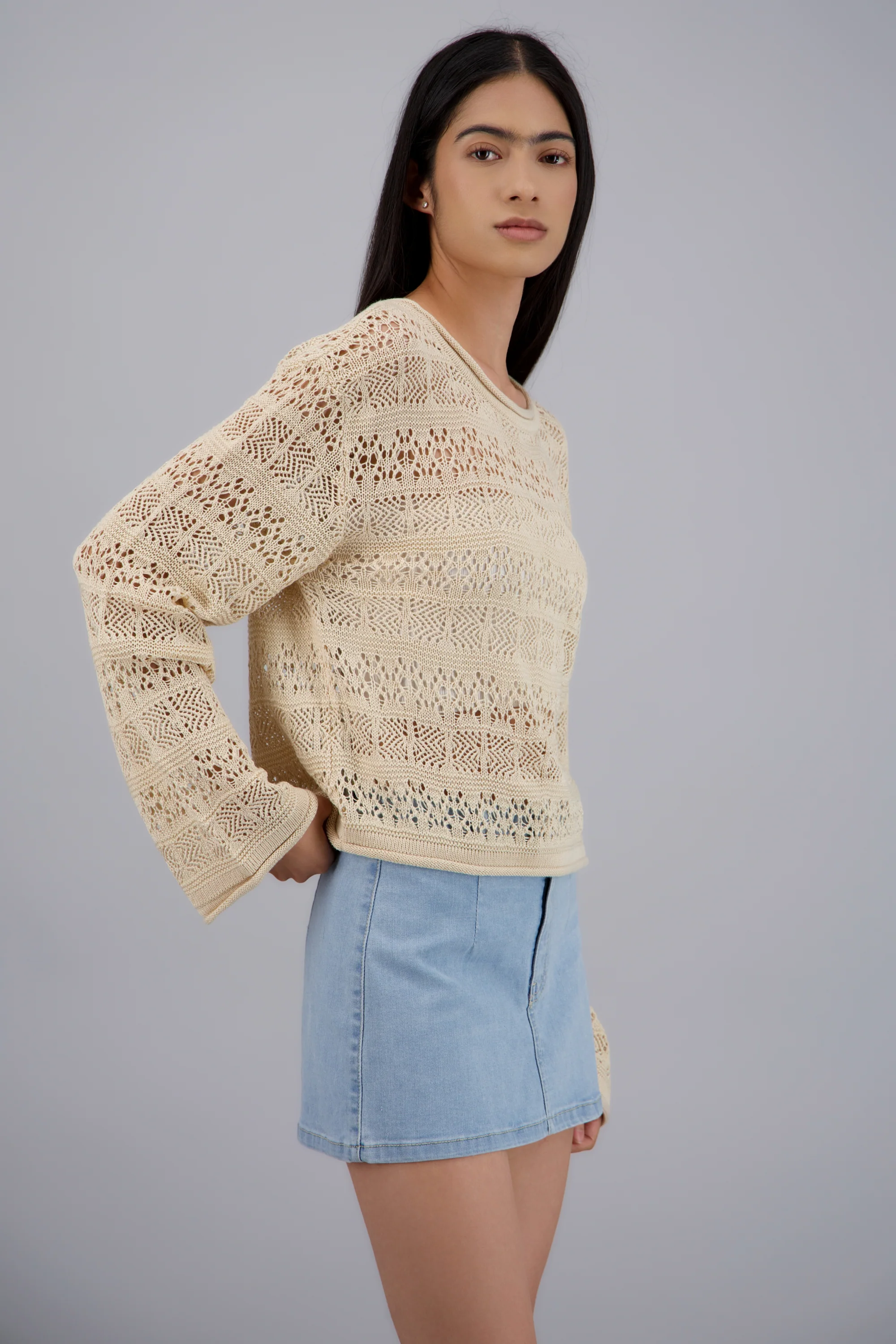 Top tejido off shoulder - Image 2