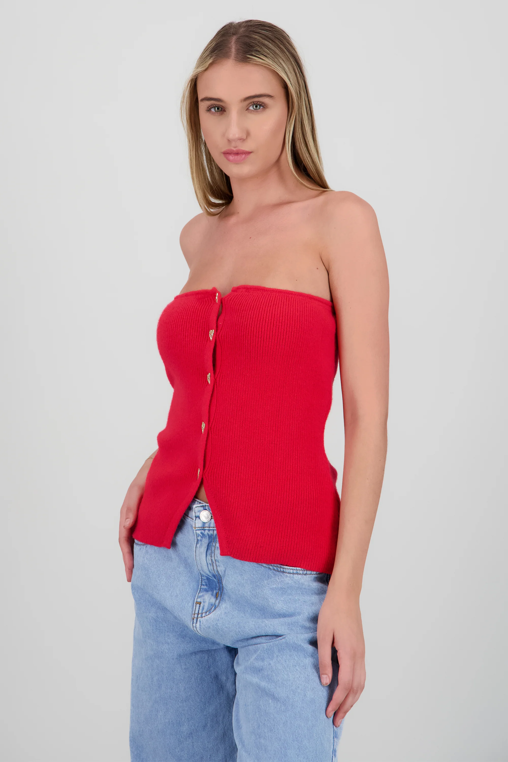 Top tejido strapless - Image 2