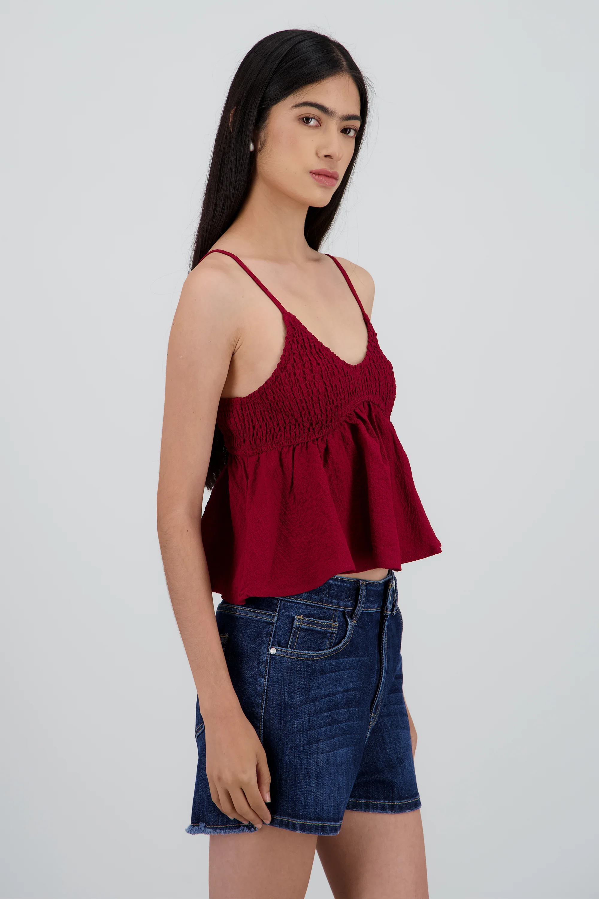 Top texturizado cuerpo smock - Image 3