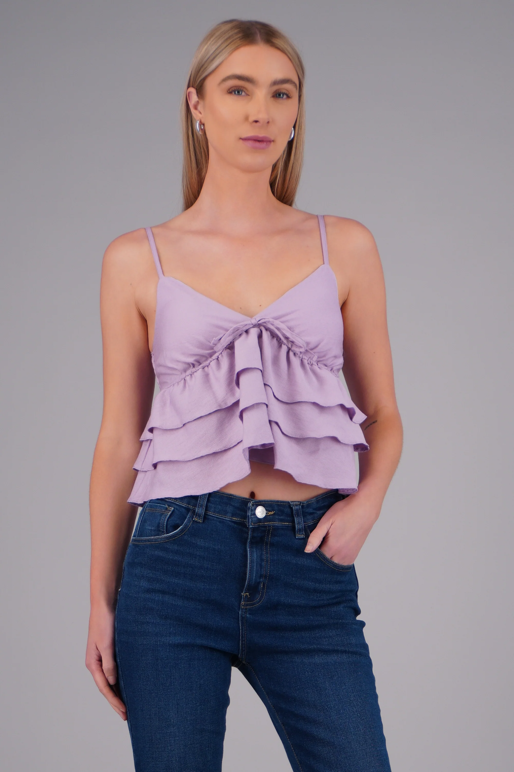 Top tirantes con olanes
