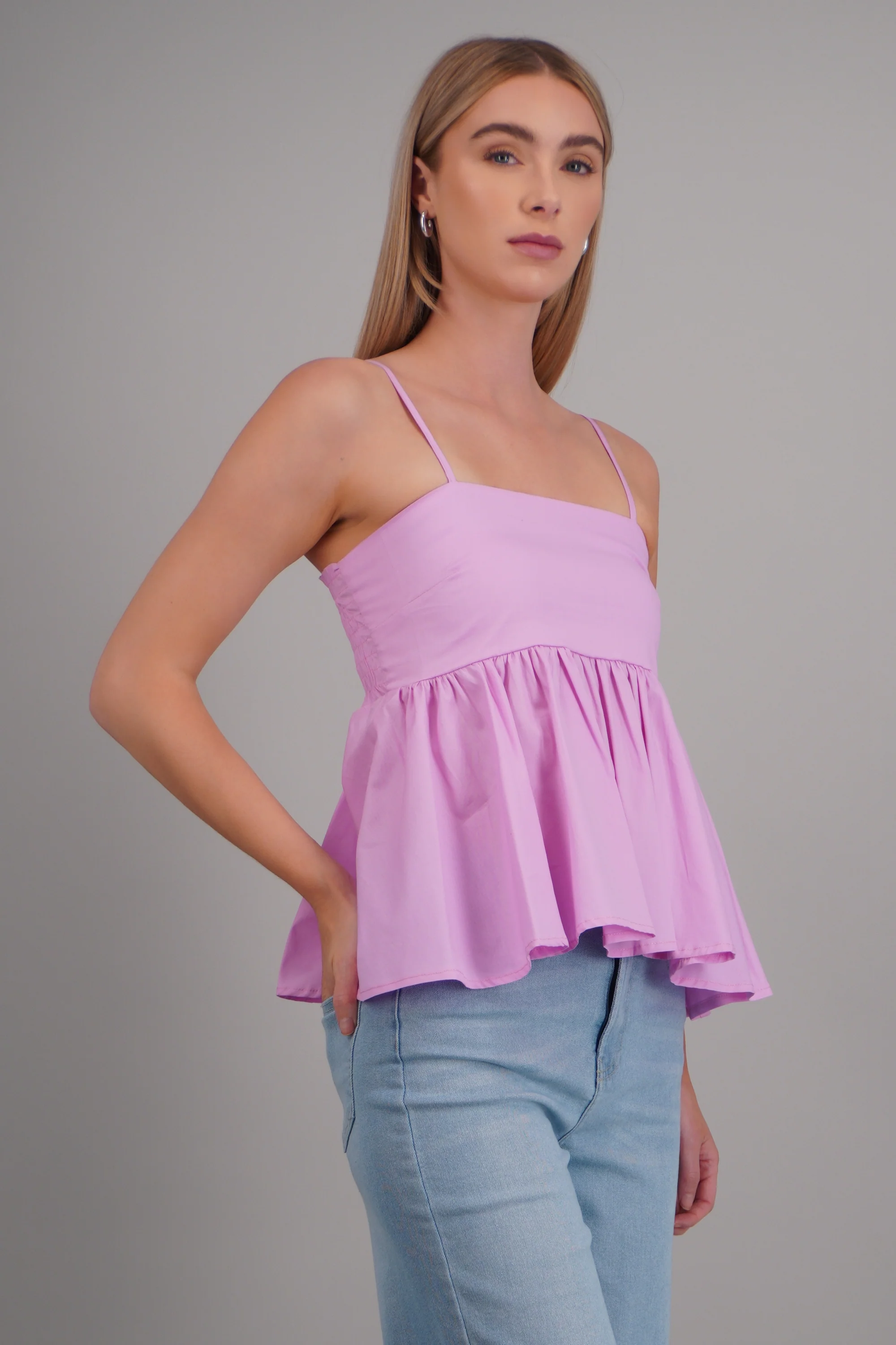Top tirantes detalle peplum - Image 2