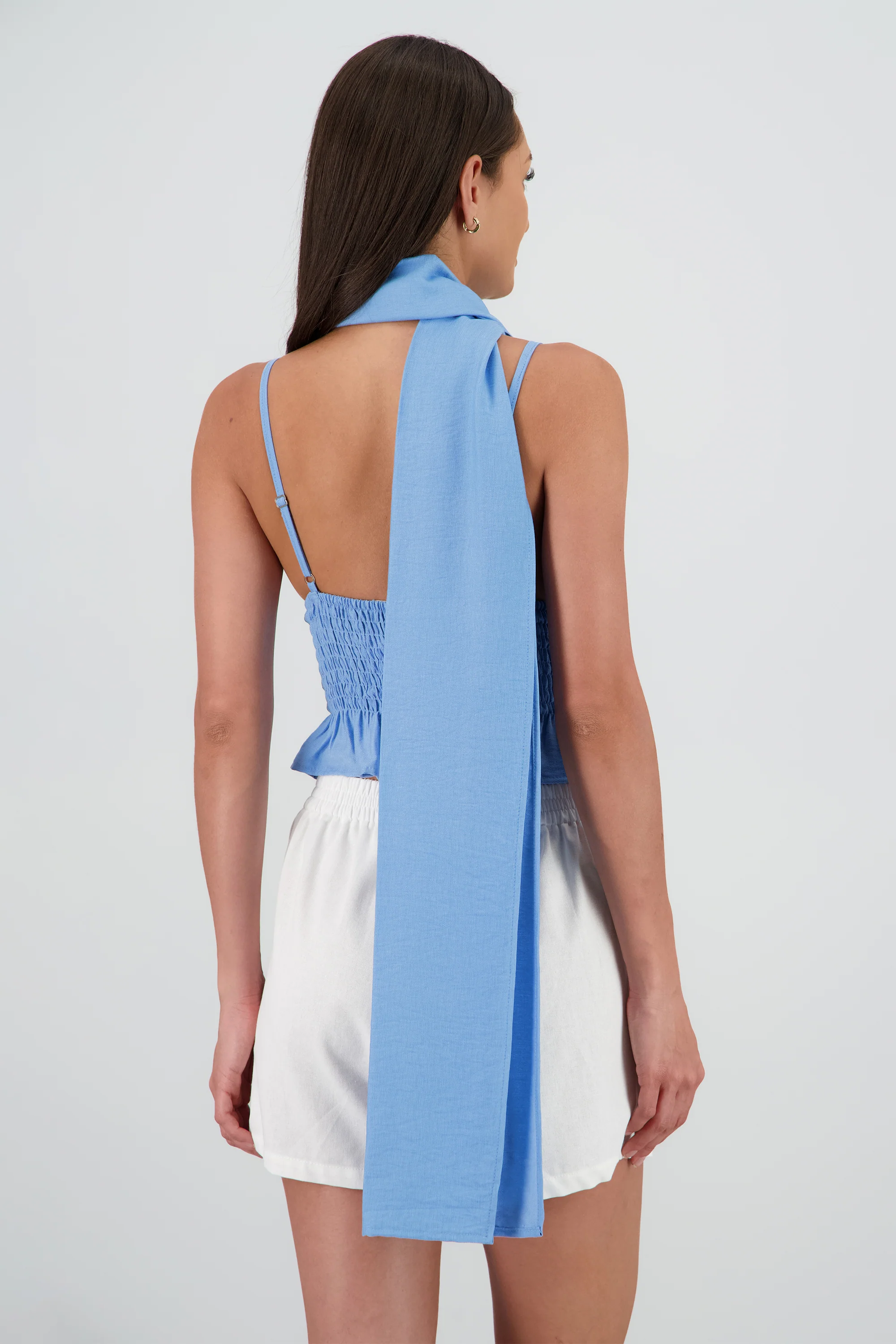 Top tirantes escote v detalle bufanda - Image 4