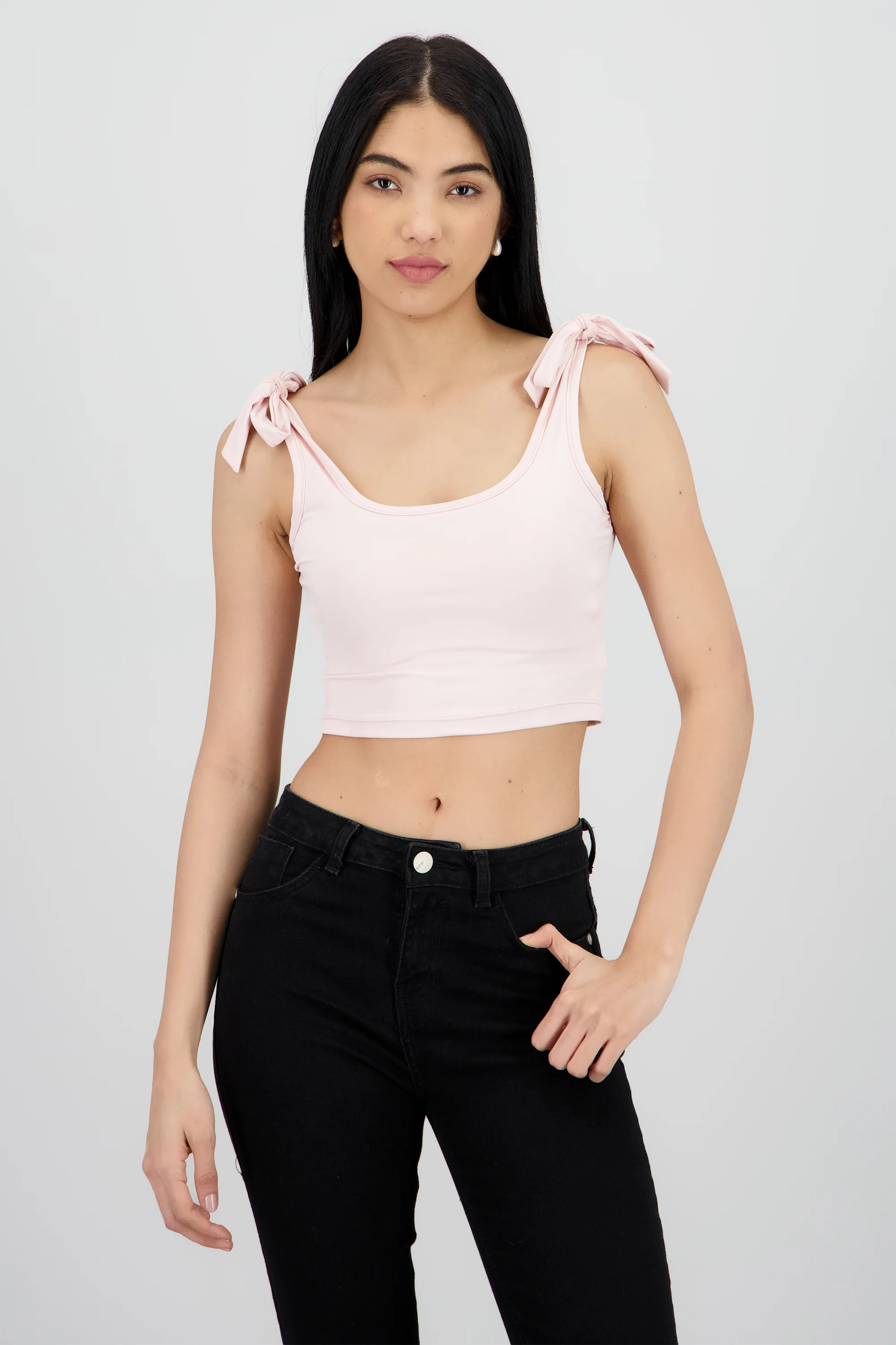 Top tirantes lazo liso