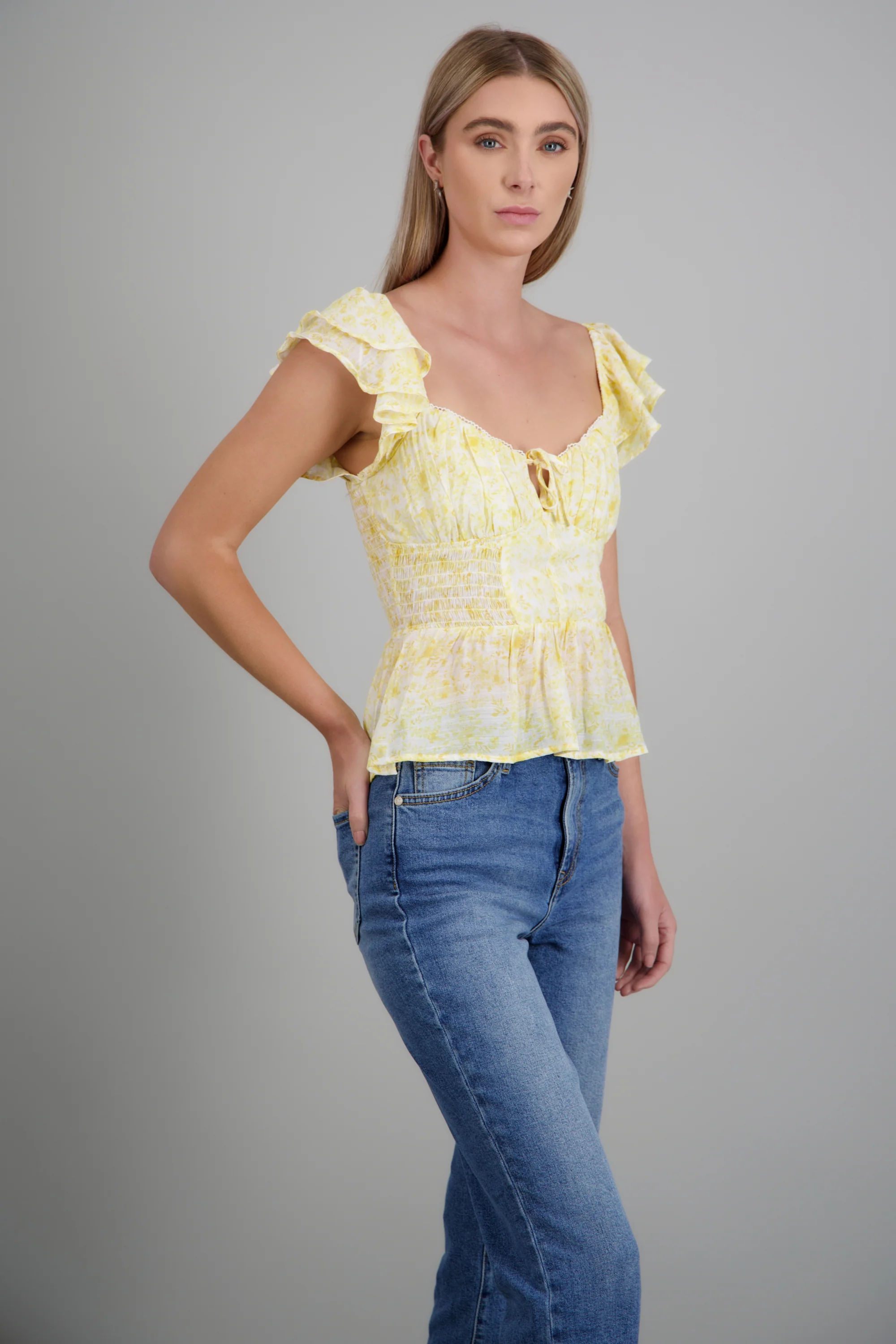 Top tirantes olanes flores - Image 2