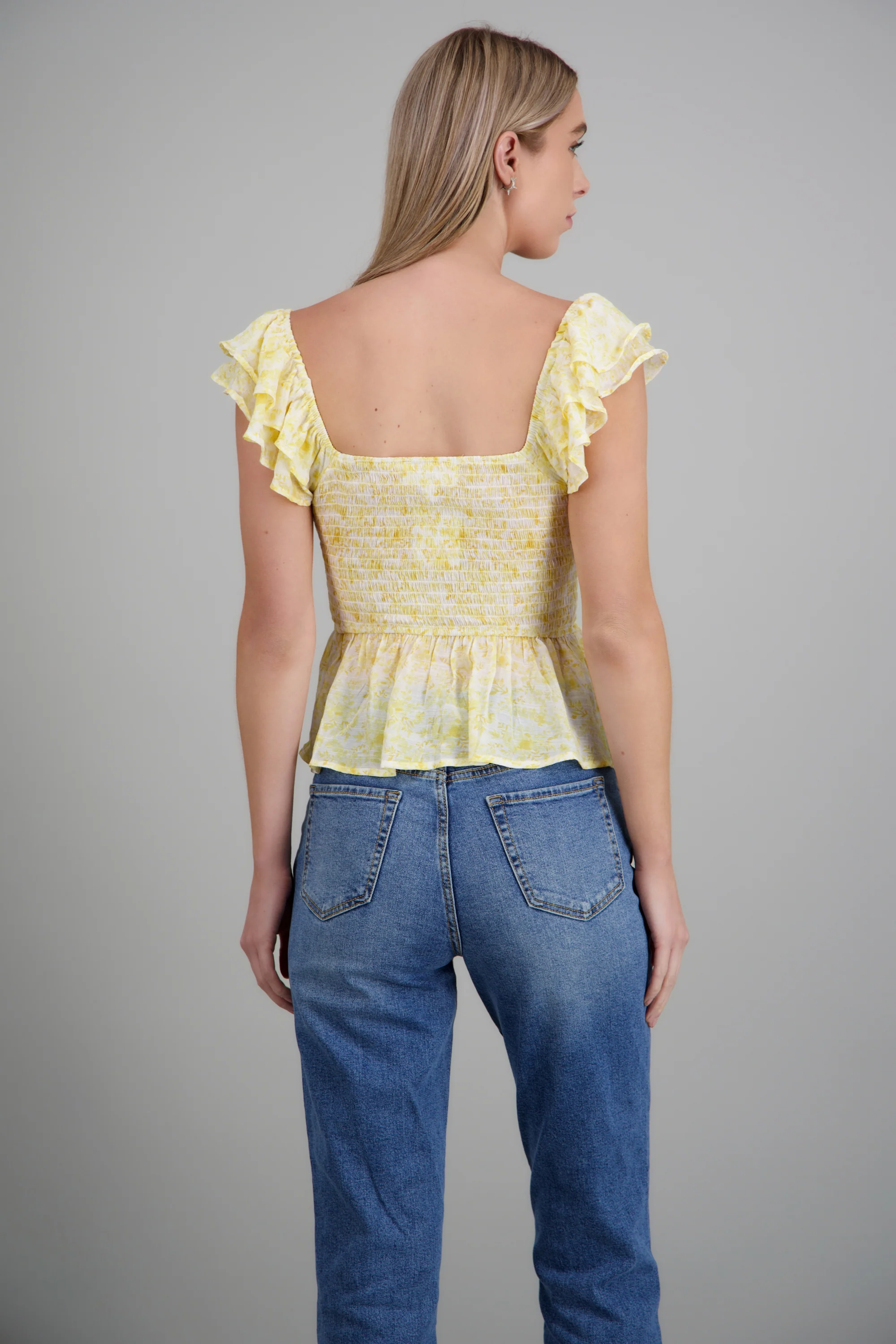 Top tirantes olanes flores - Image 4