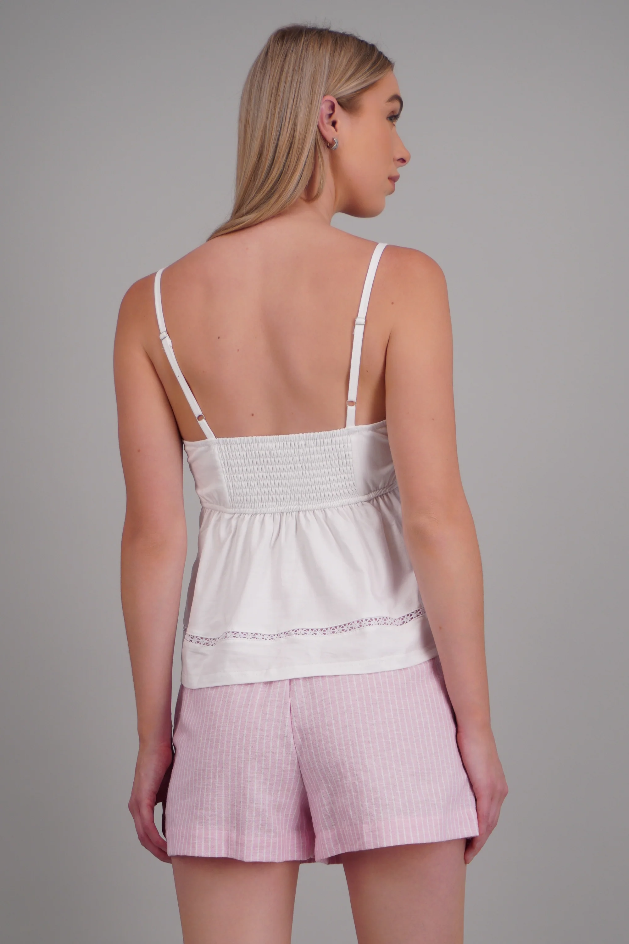 Top tirantes smock escote v - Image 4