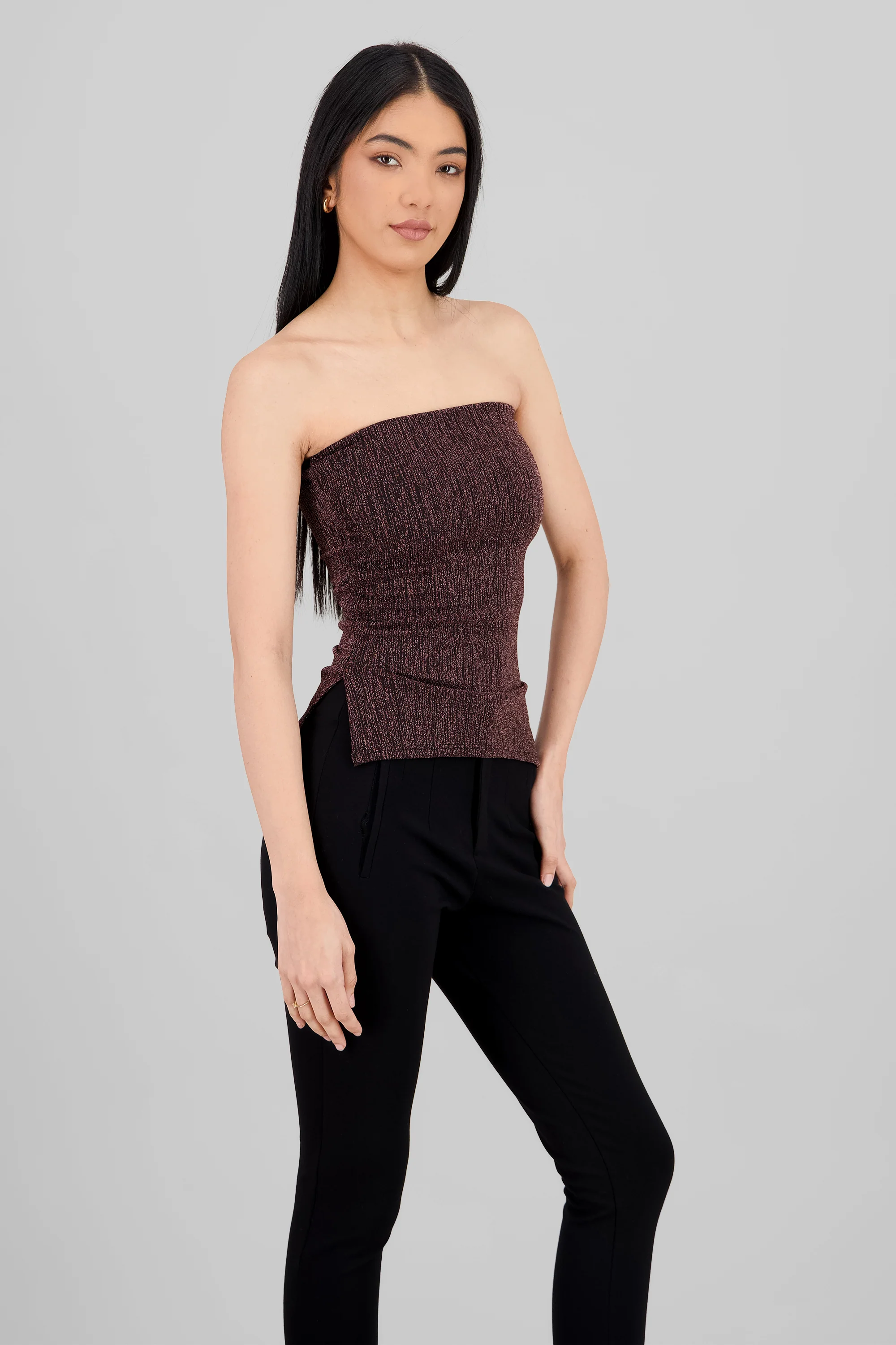 Top tubo abertura lurex - Image 3