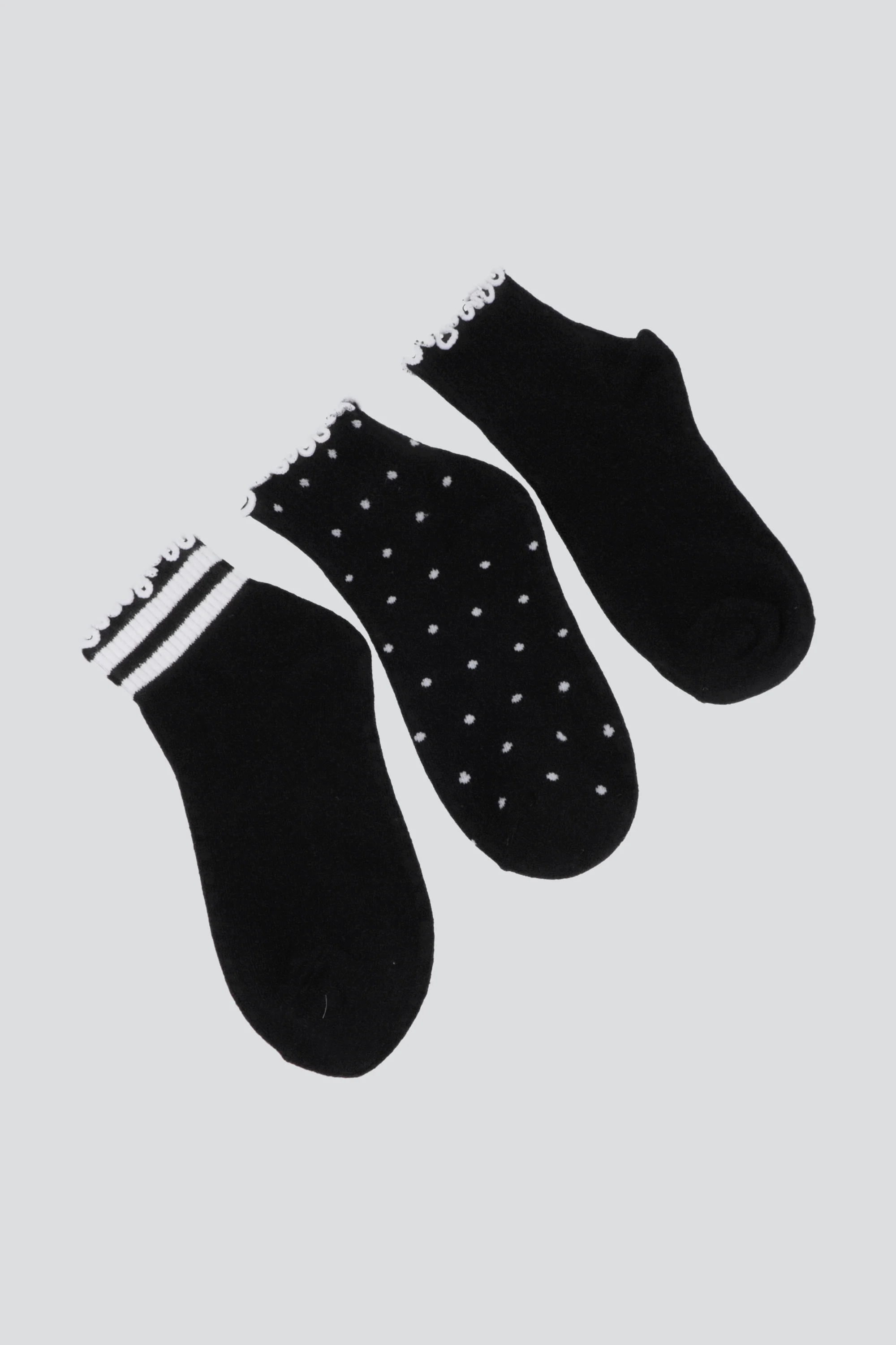 Tripack calcetines olan print - Image 2