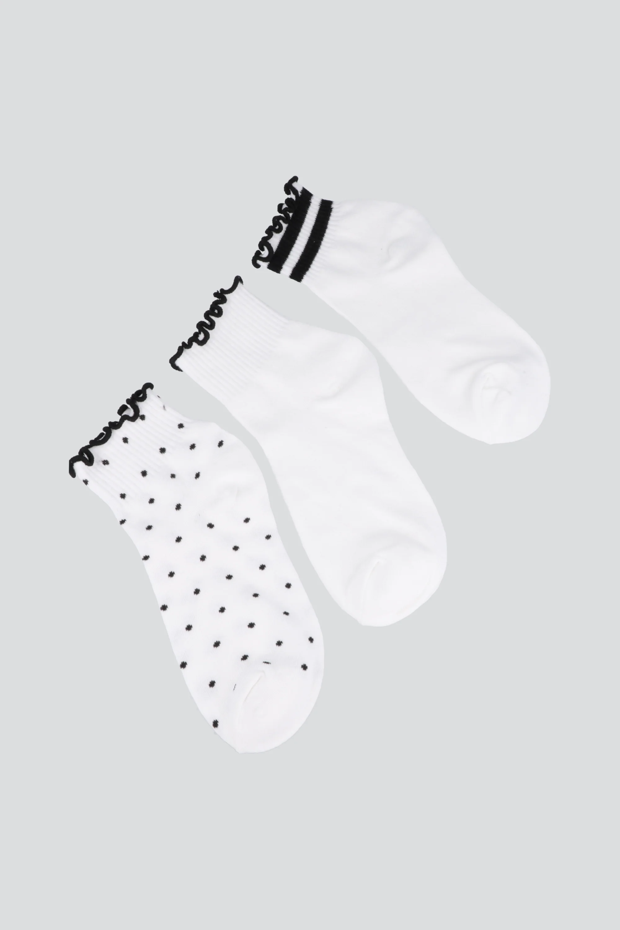 Tripack calcetines olan print - Image 2