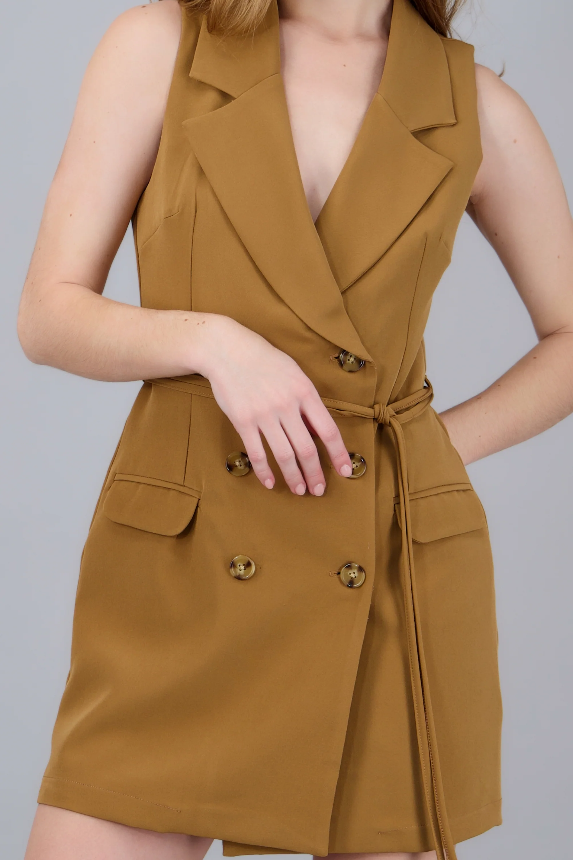 Vestido blazer botones - Image 5