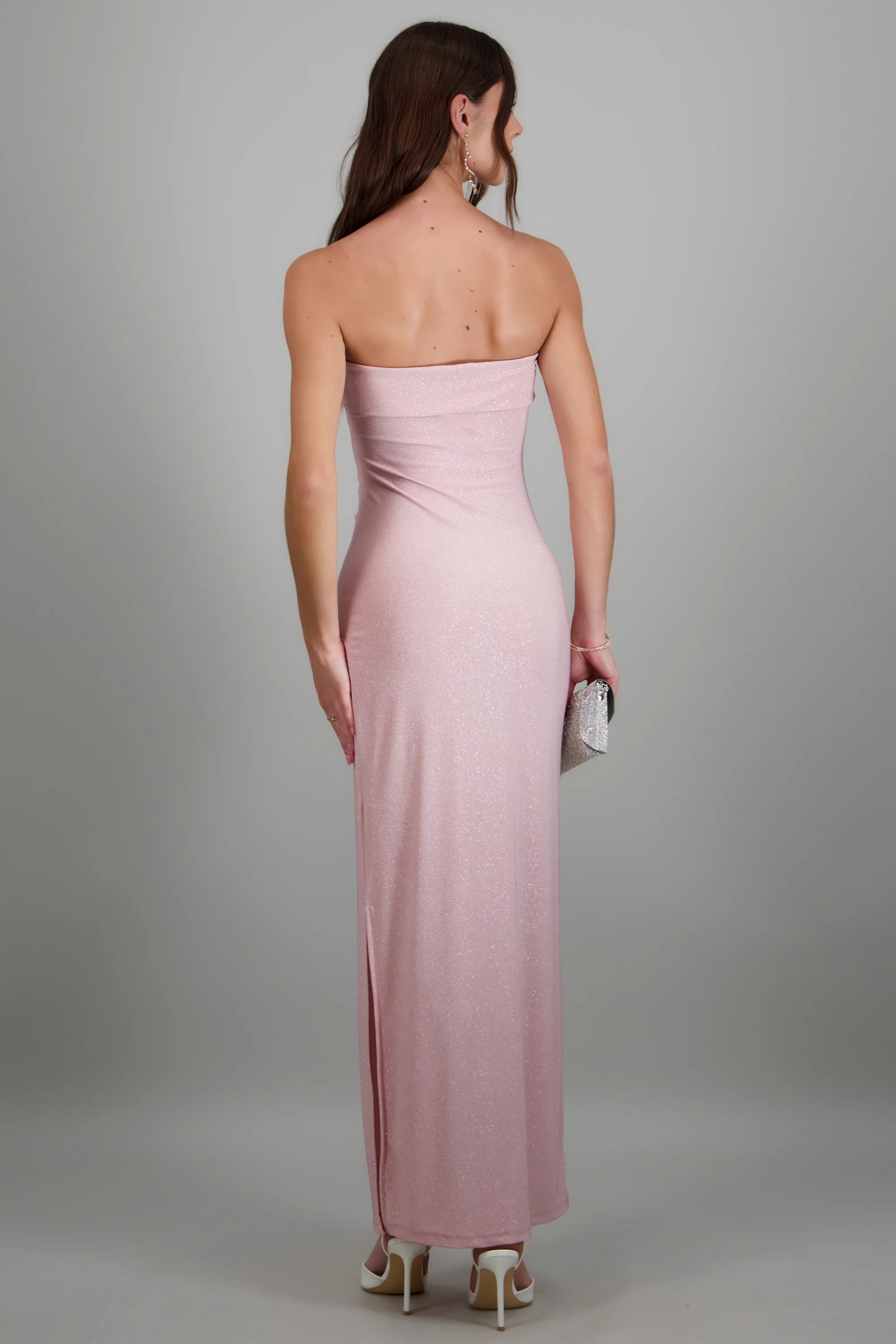 Vestido bodycon liso brillos - Image 4