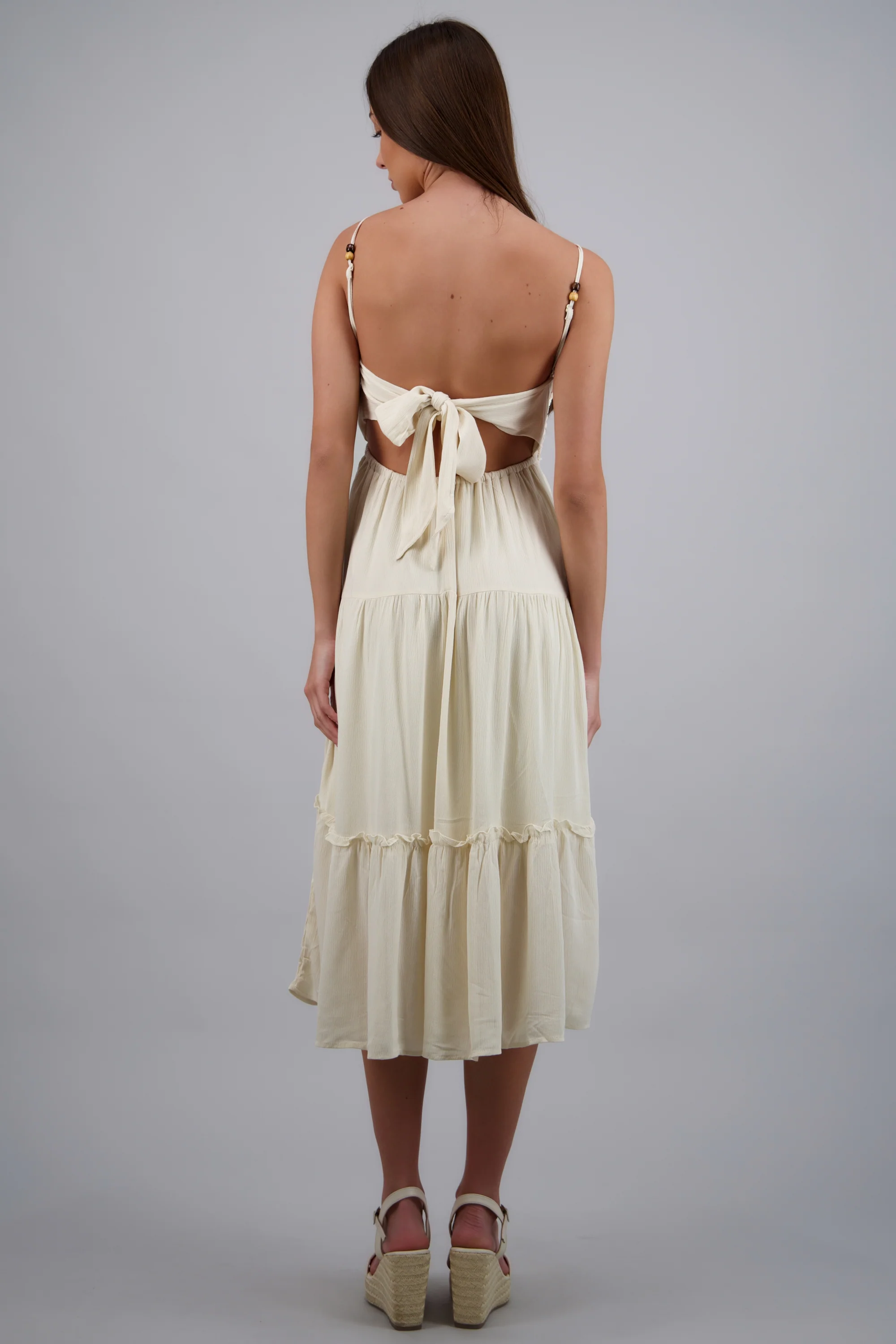 VESTIDO CON CROCHET LISO - Image 4