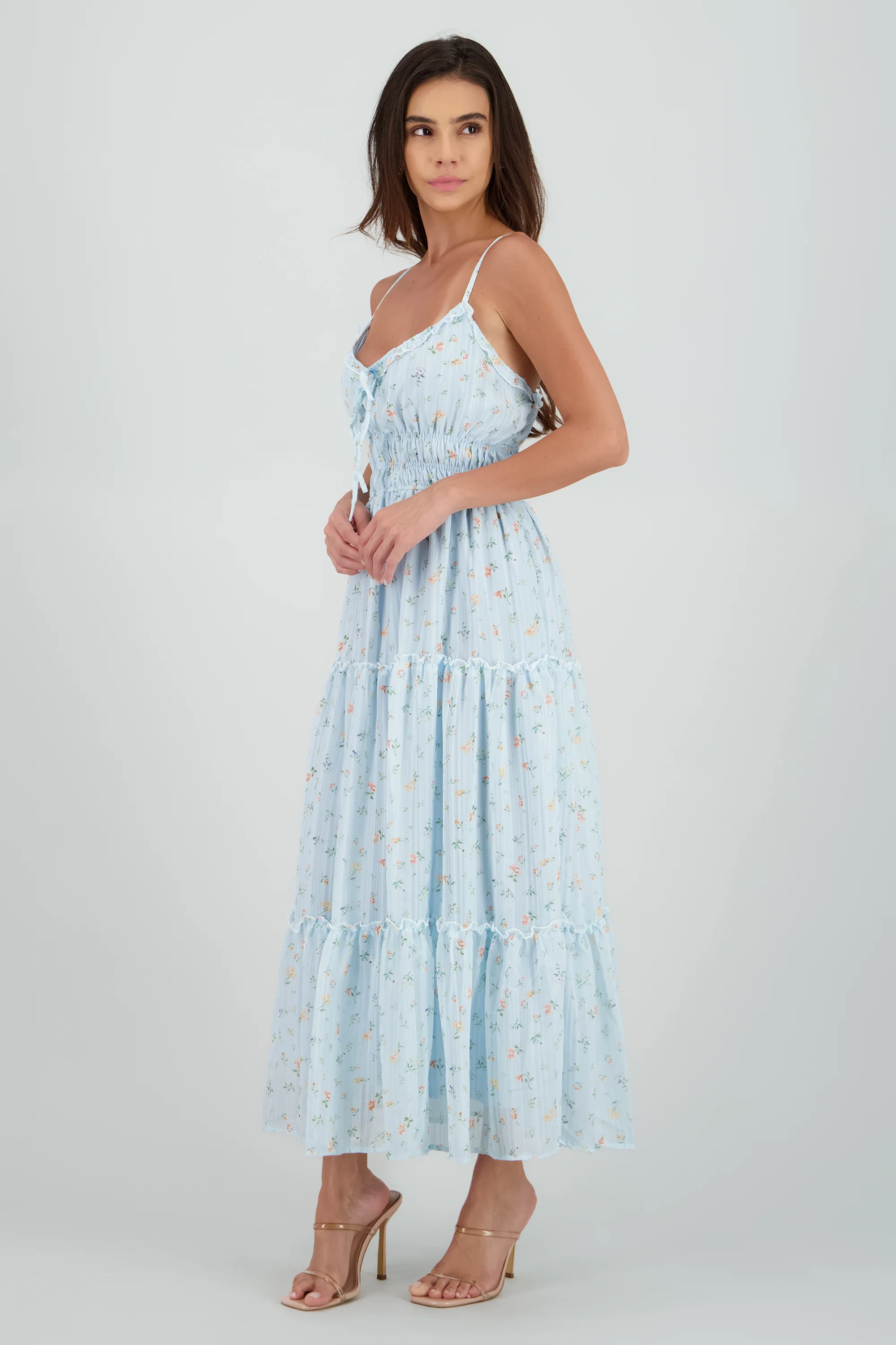 Vestido con tirantes estampado - Image 2