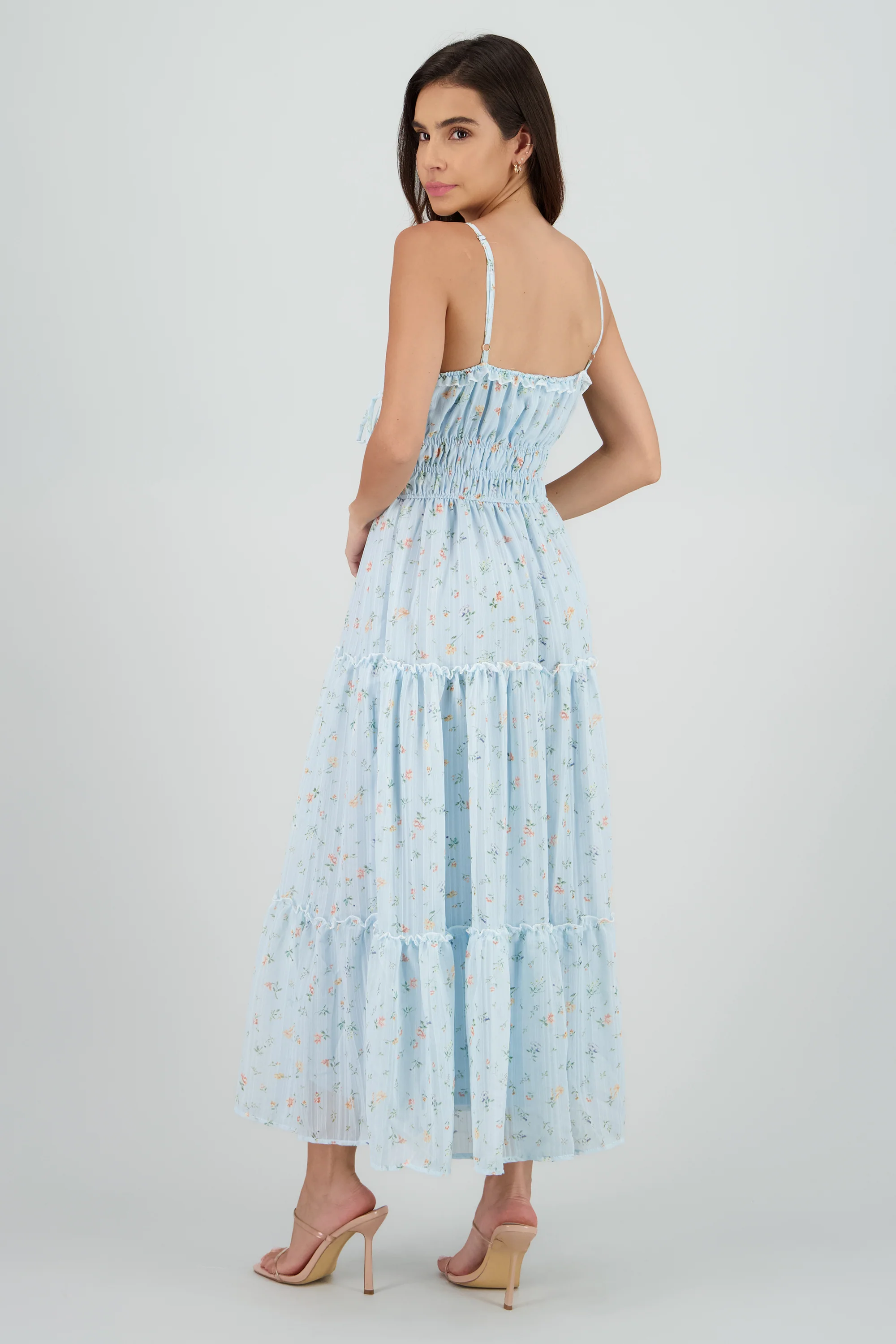 Vestido con tirantes estampado - Image 4