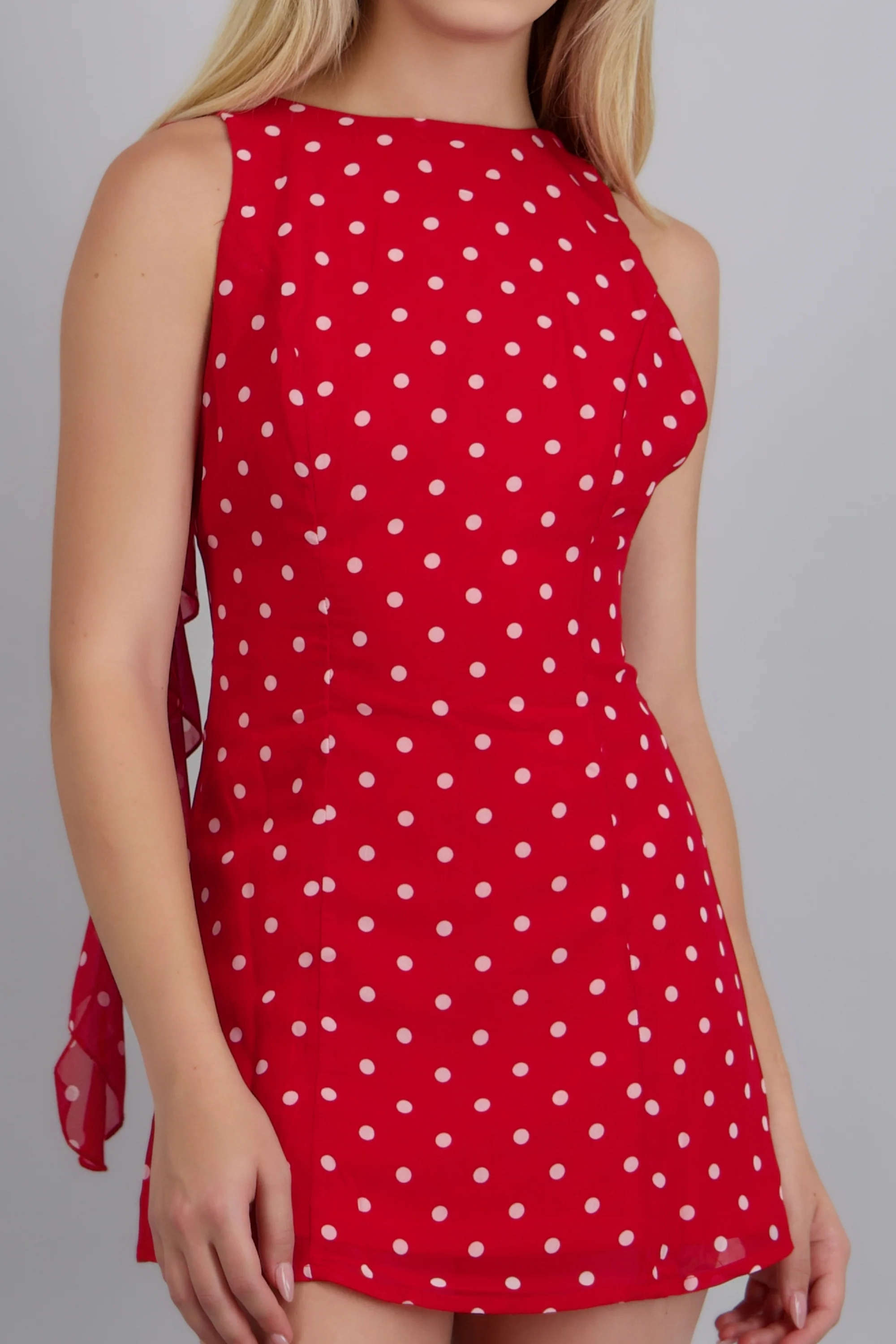 Vestido de lunares con espalda abierta - Image 5