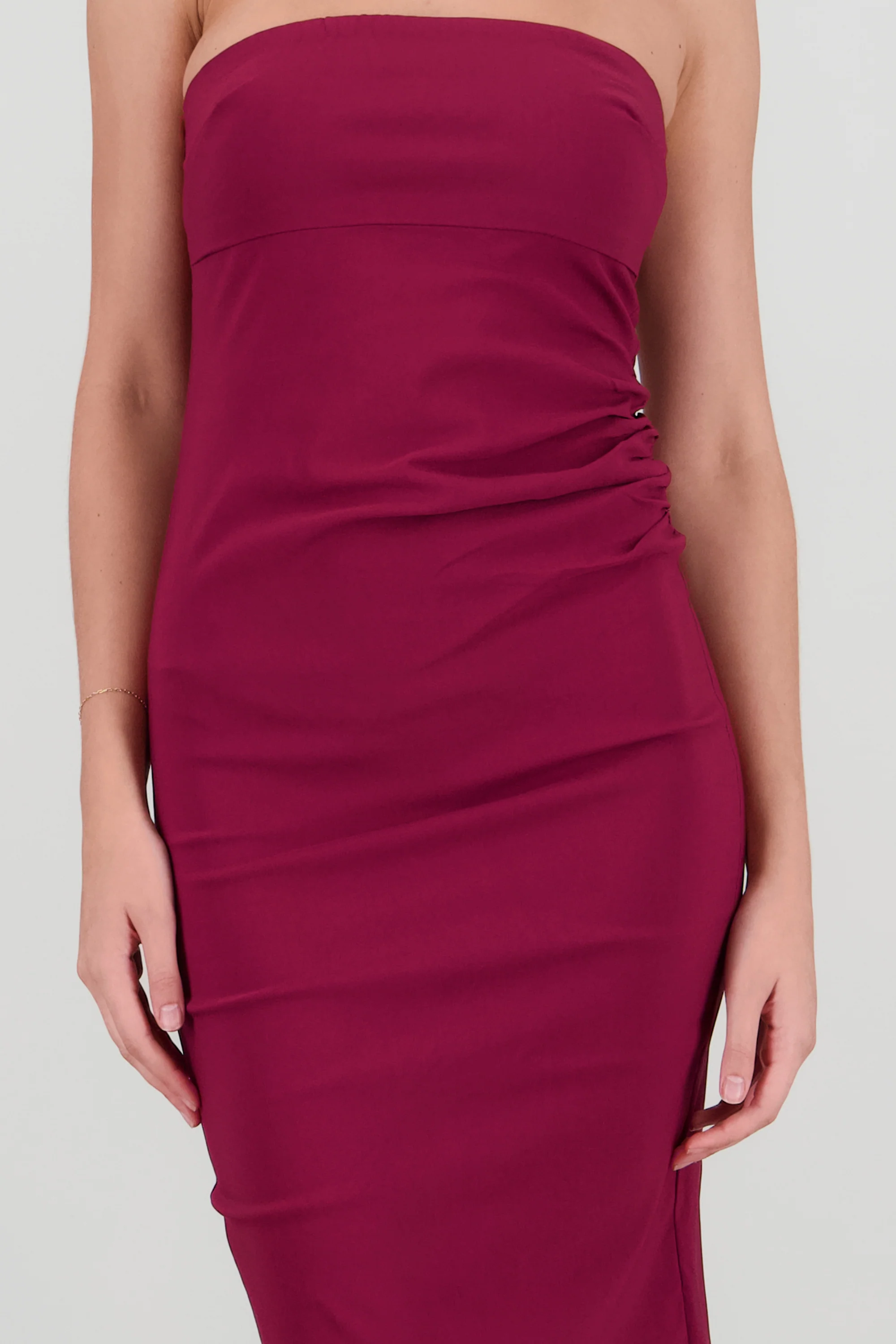 Vestido drapedado tubo - Image 5