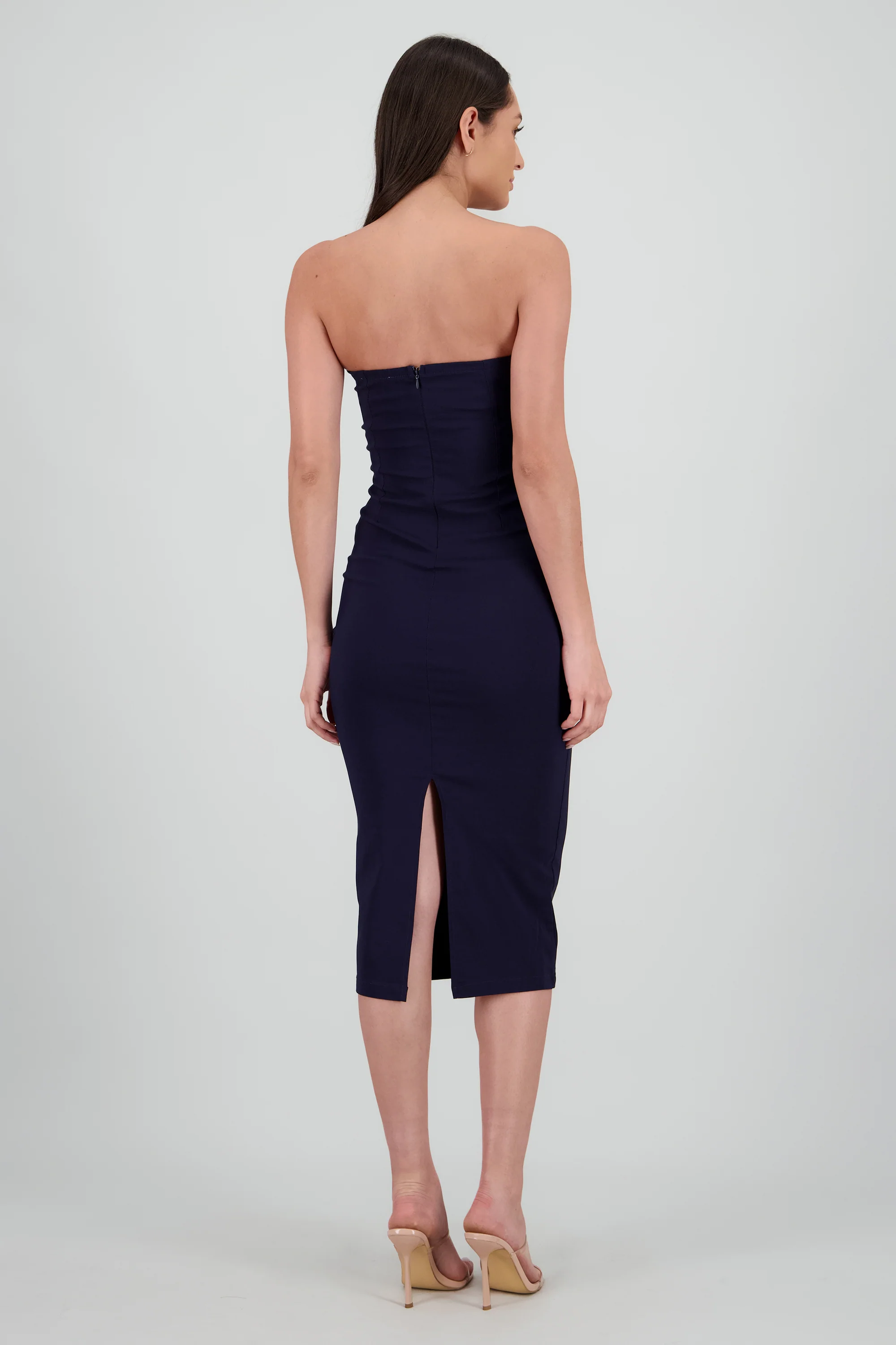 Vestido drapedado tubo - Image 4