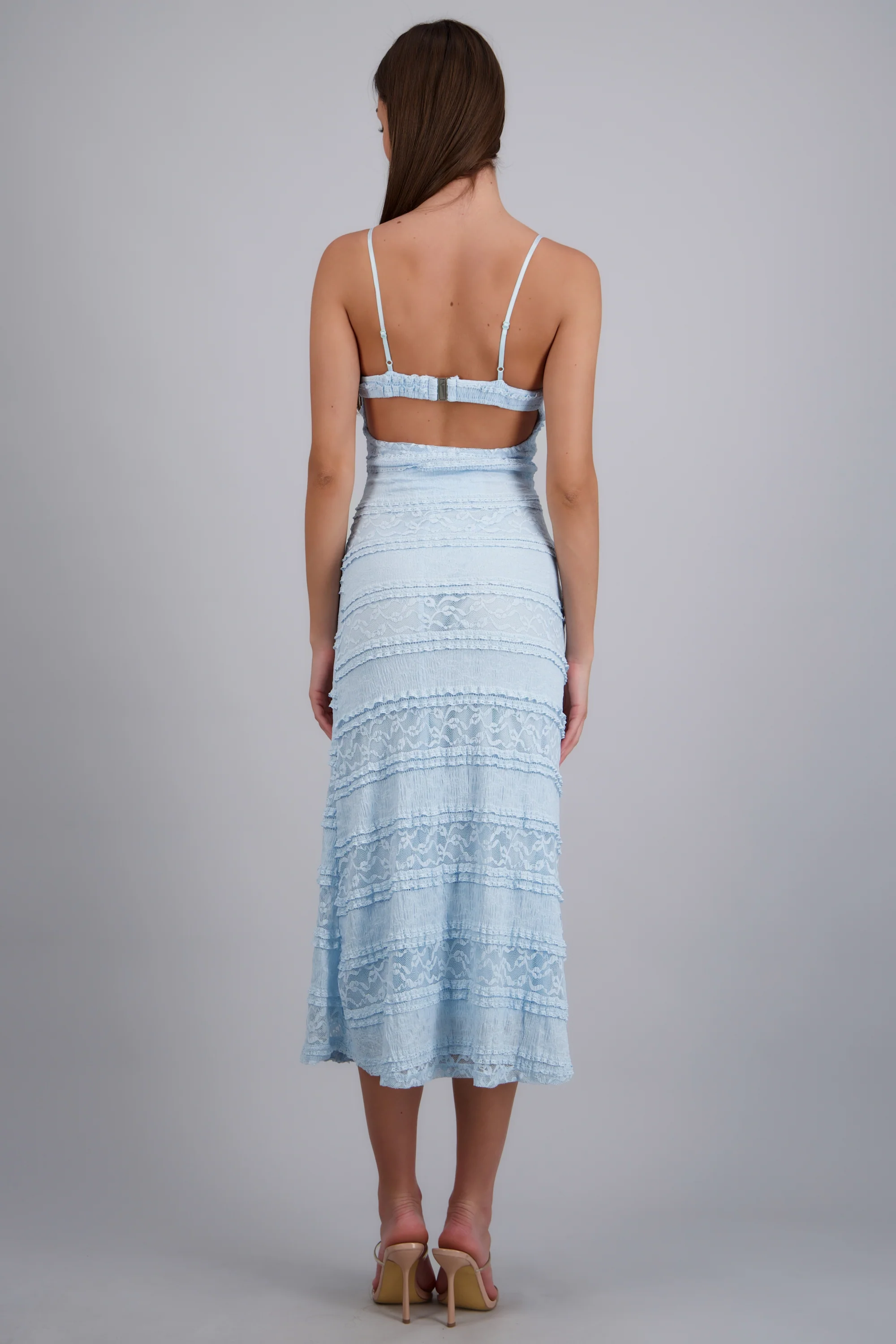 Vestido encaje maxi bodycon - Image 4