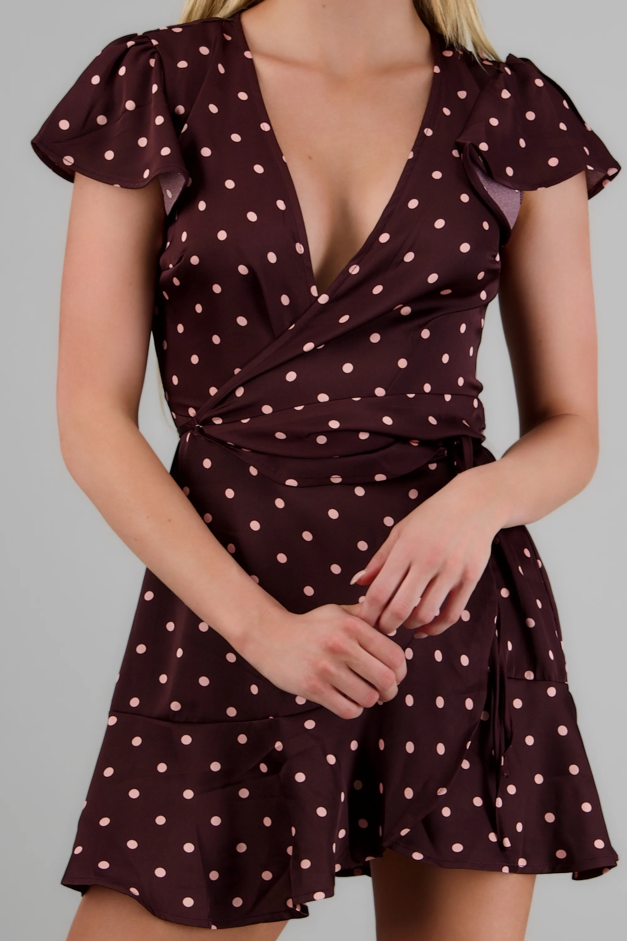 Vestido envolvente polkas - Image 5