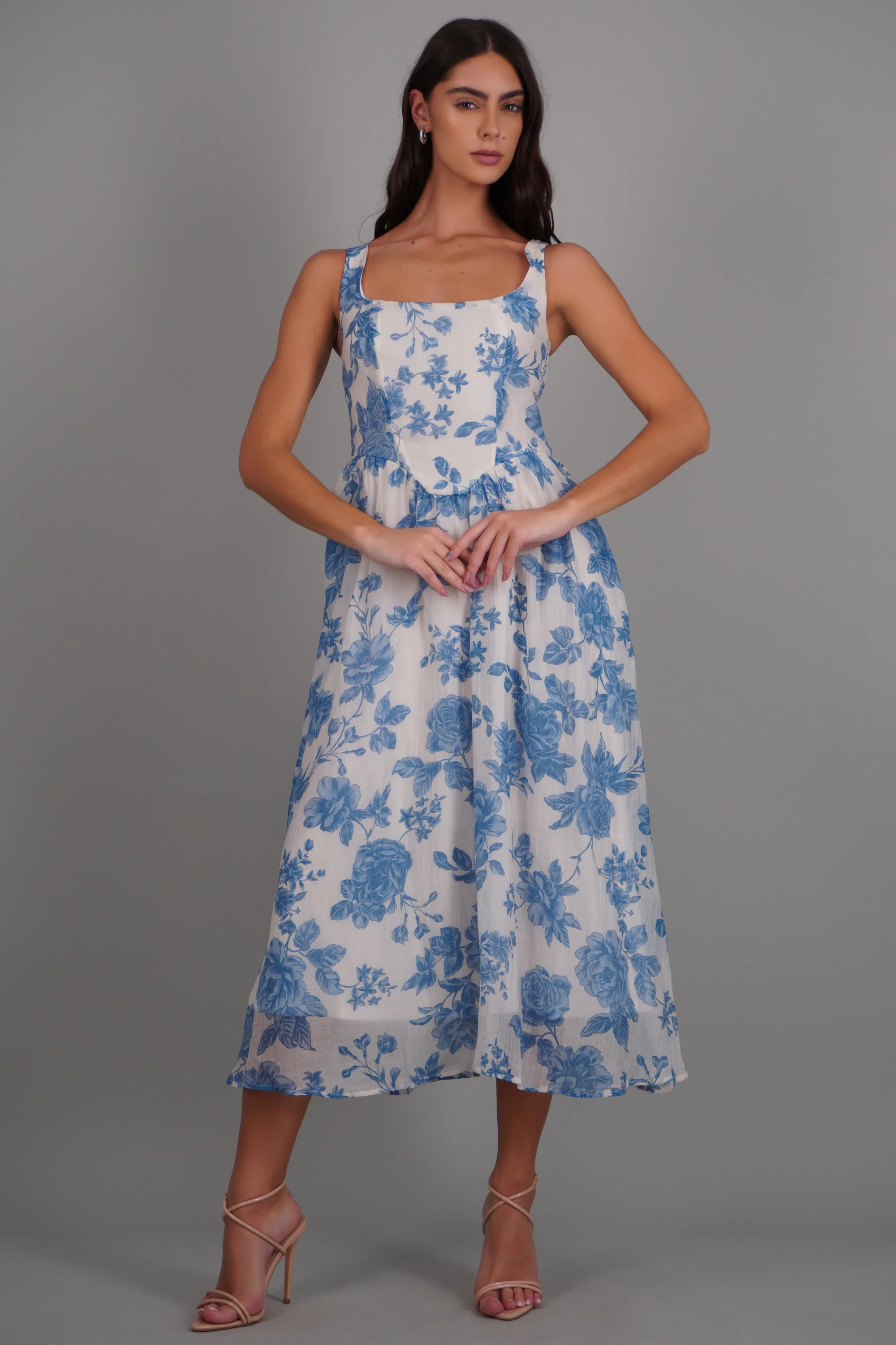 Vestido estampado flores - Image 3