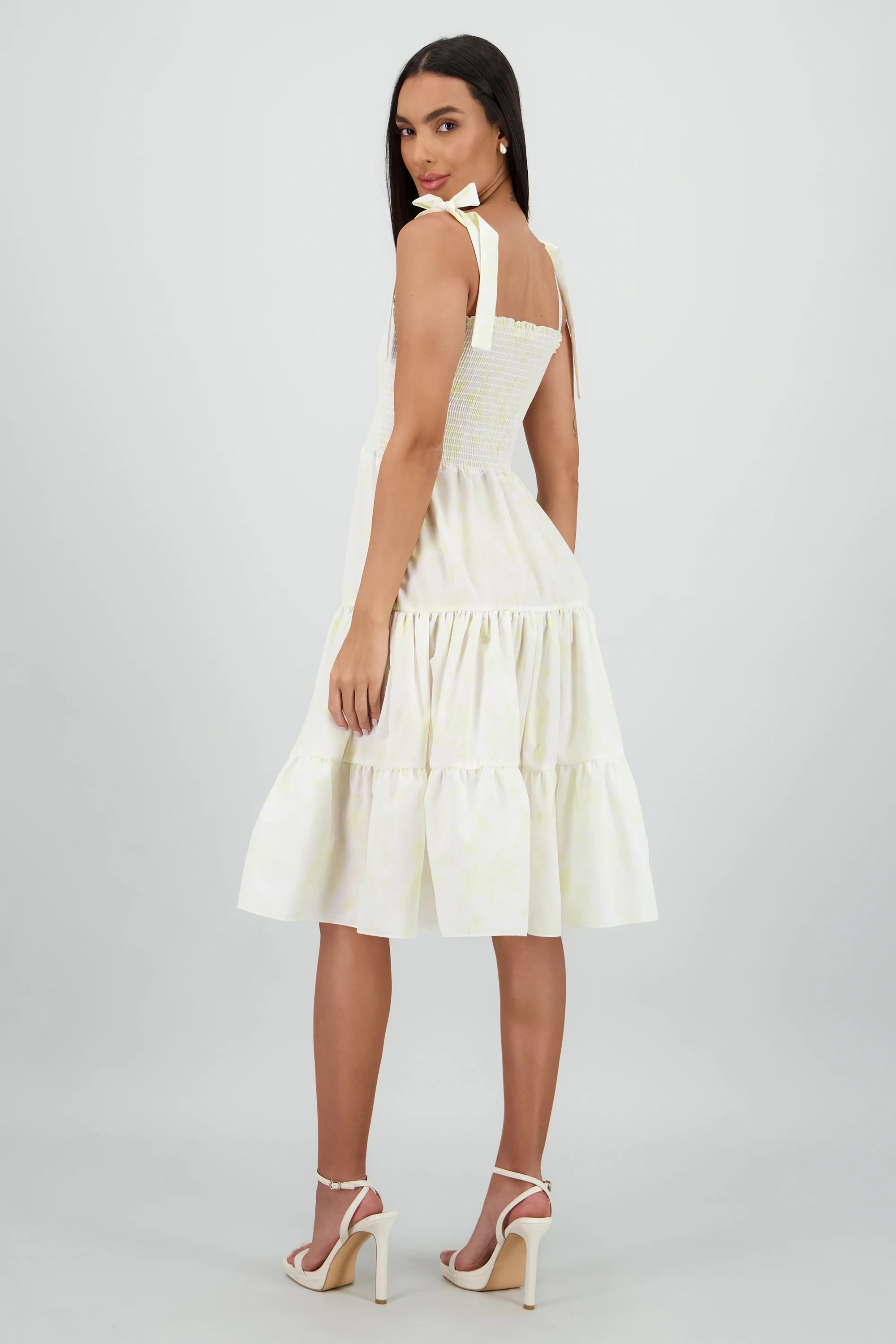 Vestido estampado flores olanes - Image 4
