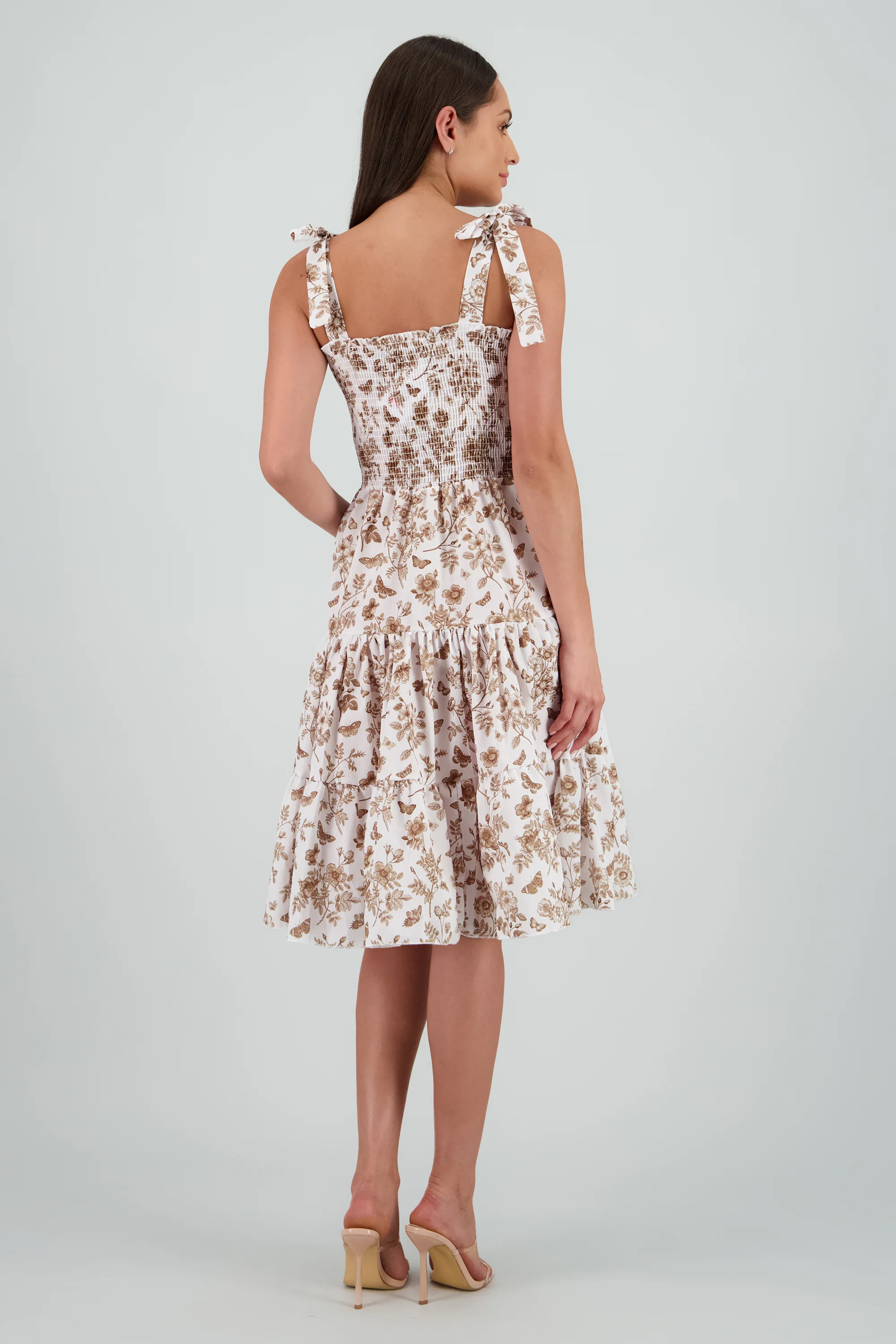 Vestido estampado flores olanes - Image 4