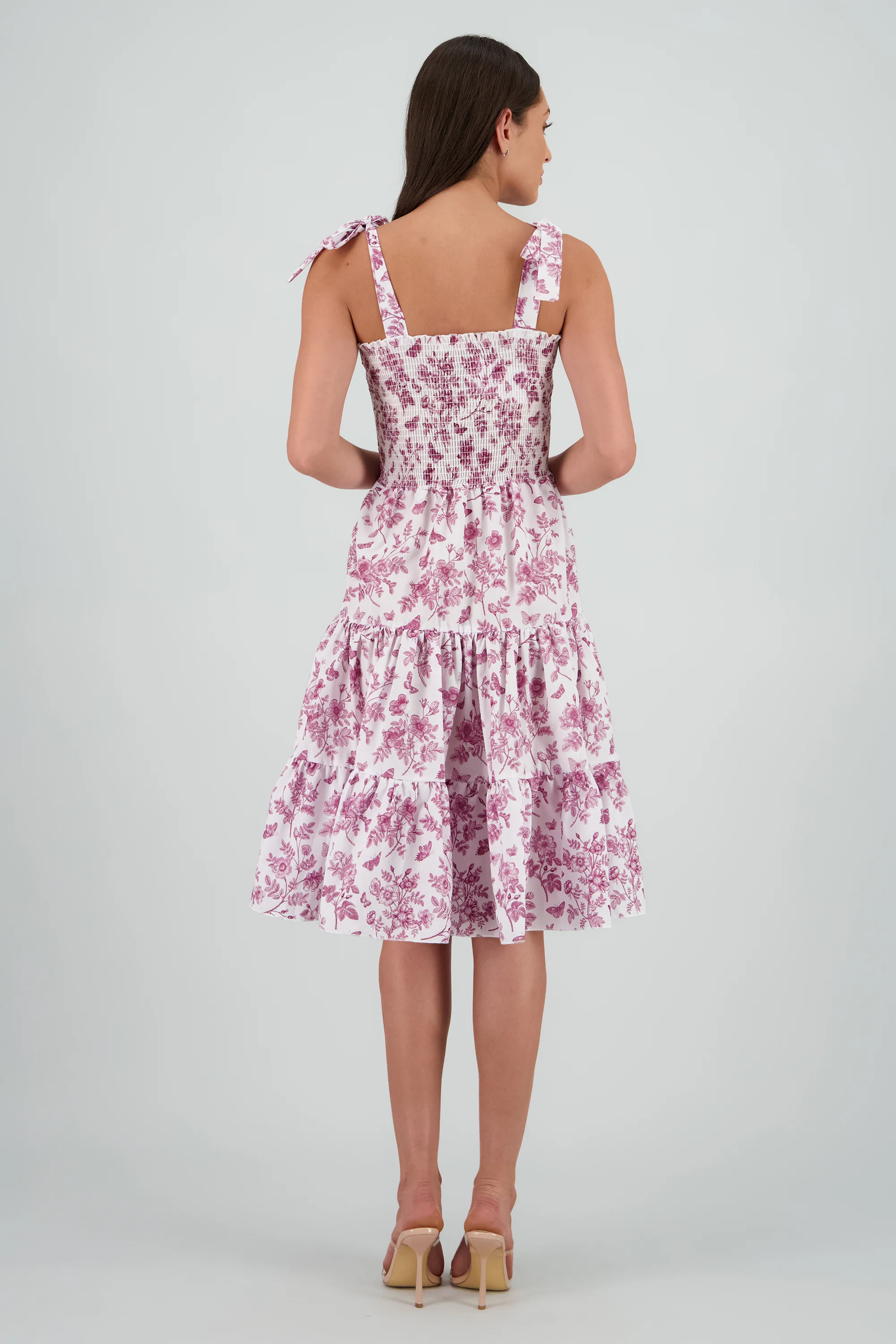 Vestido estampado flores olanes - Image 4