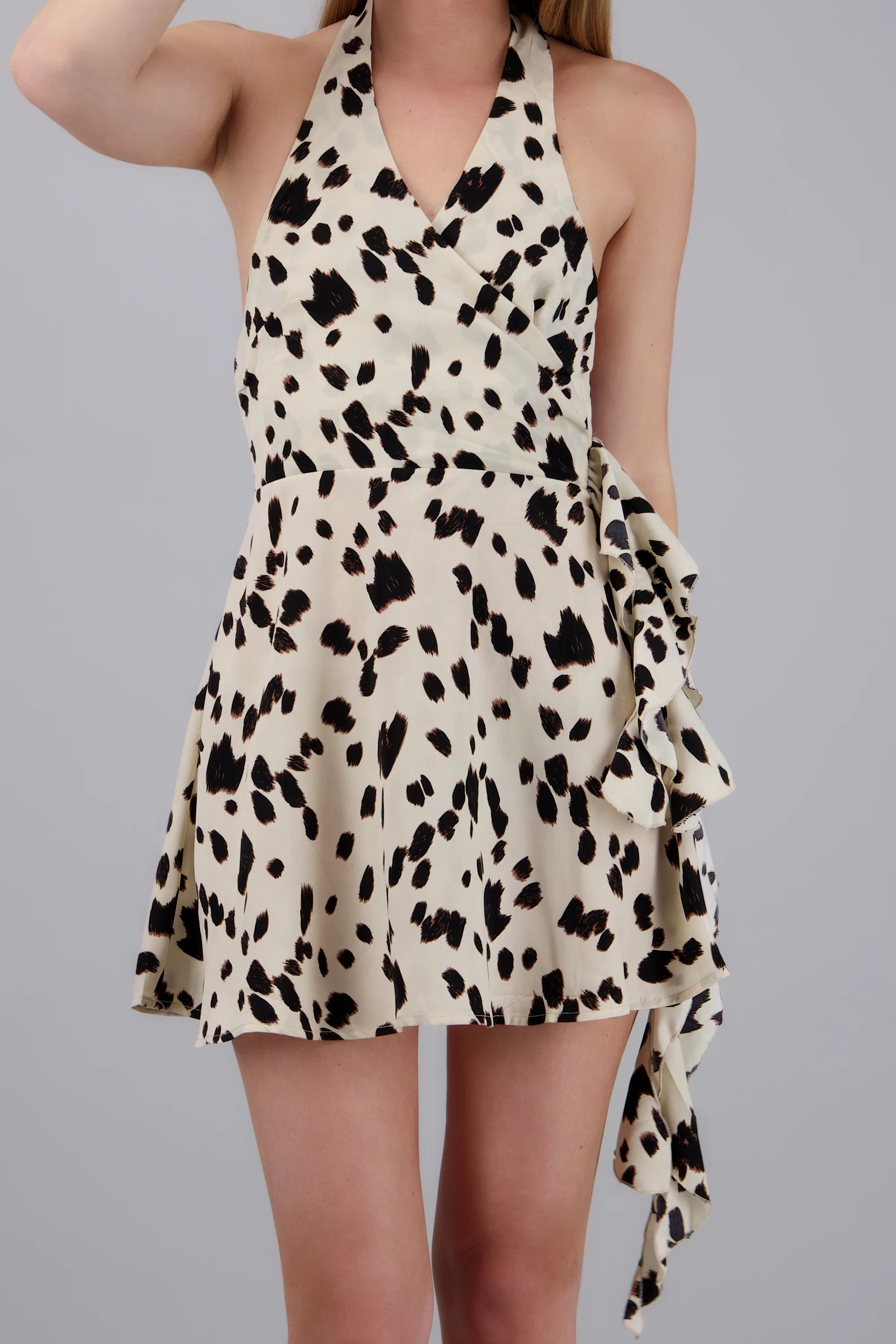 Vestido halter estampado - Image 5