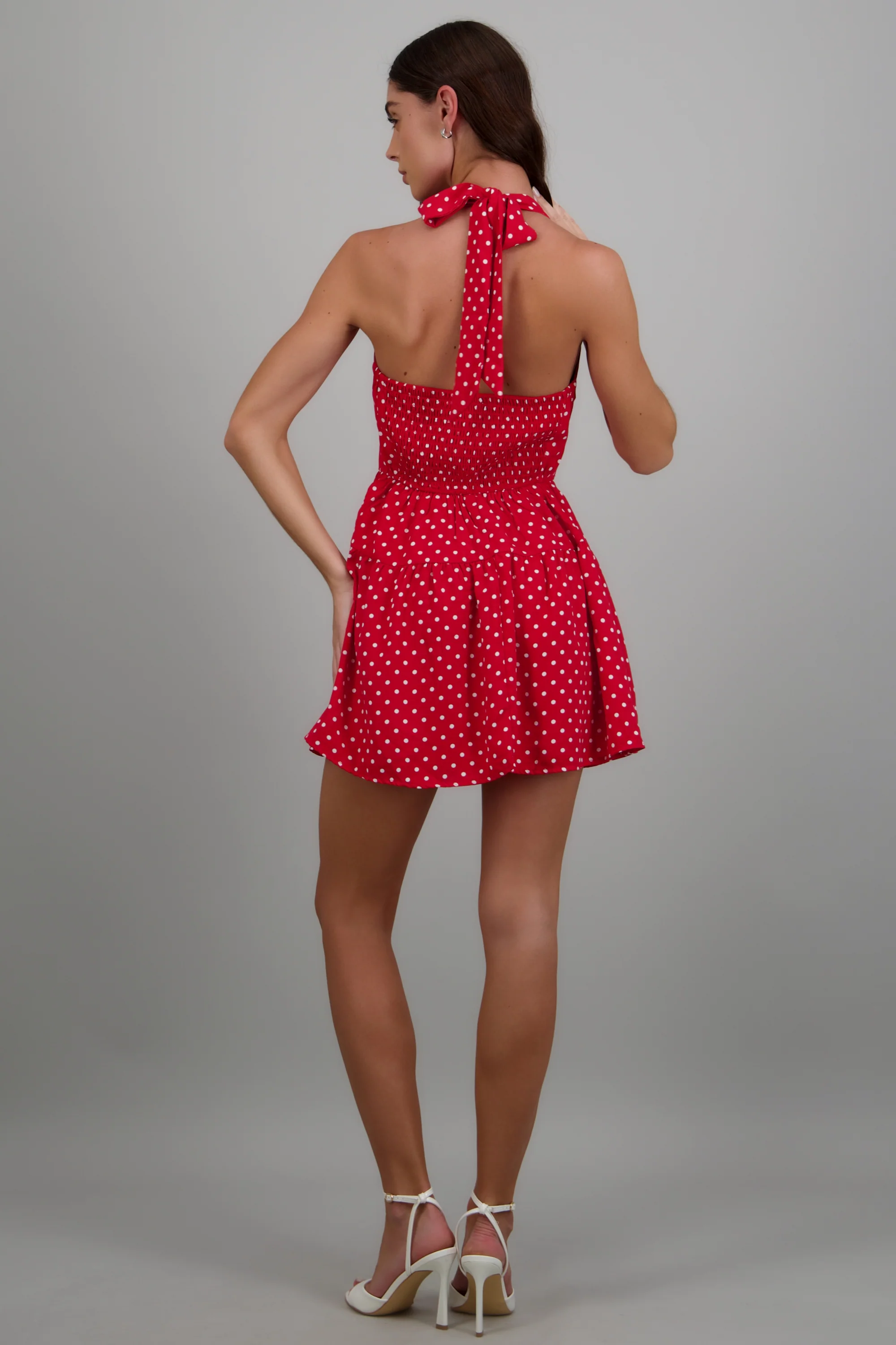 Vestido halter polkas - Image 4