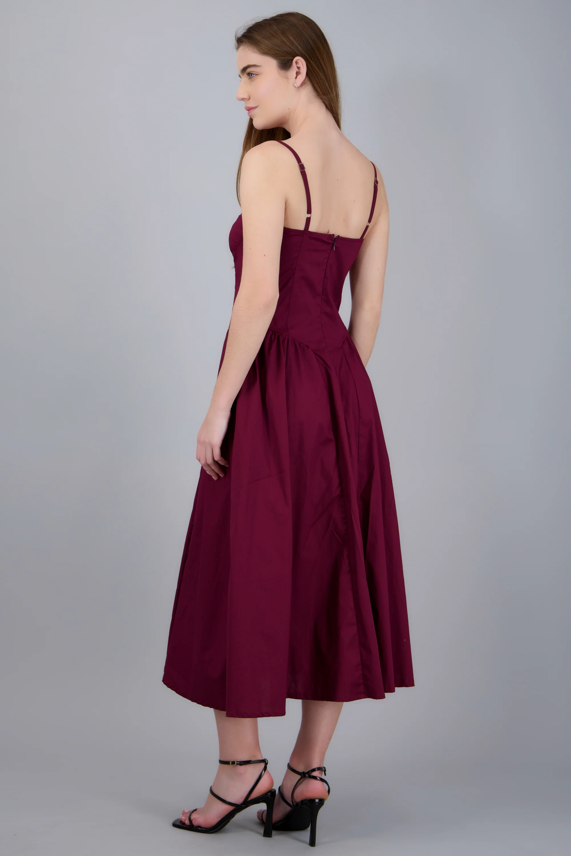 Vestido largo tirantes - Image 4