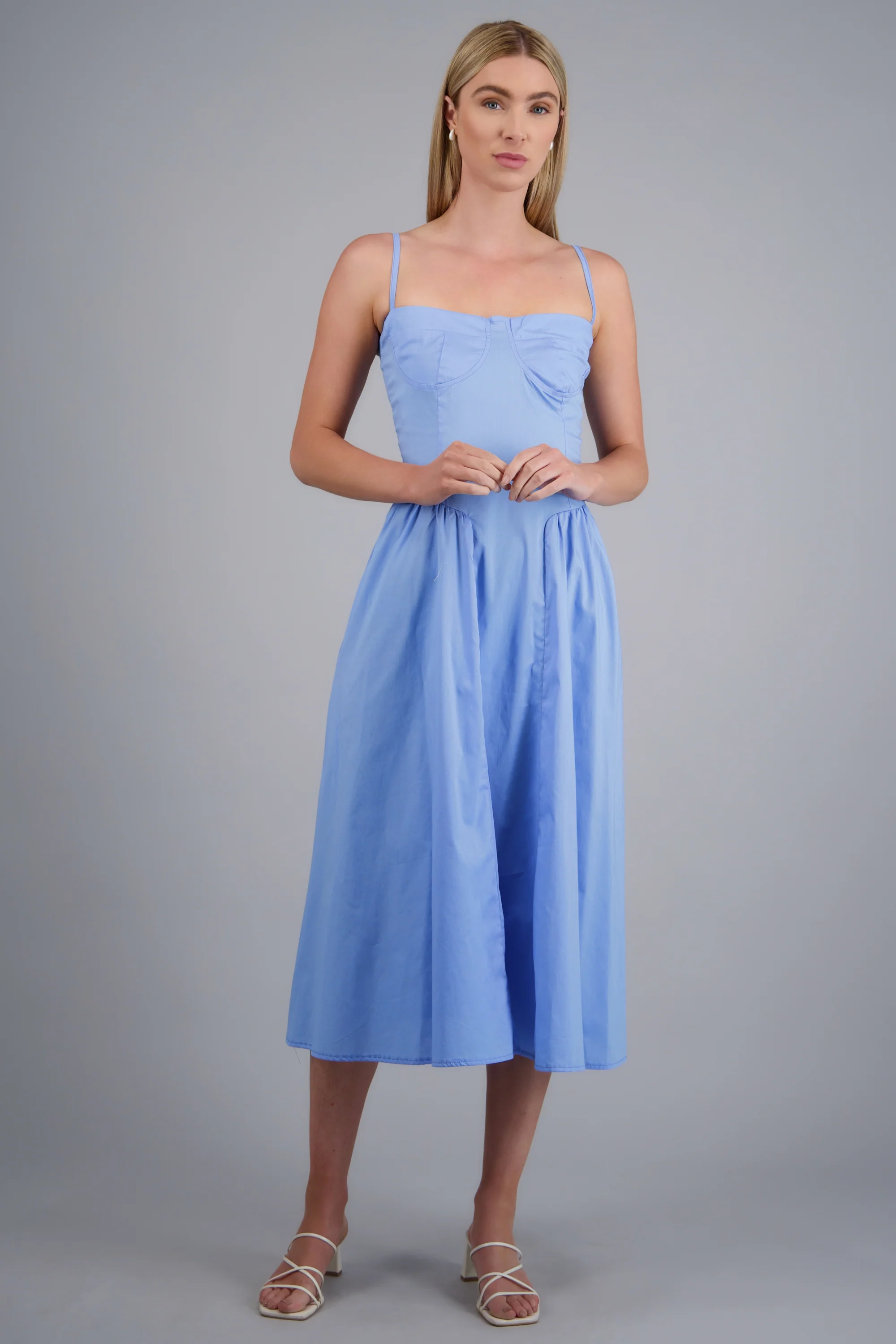 Vestido largo tirantes - Image 3