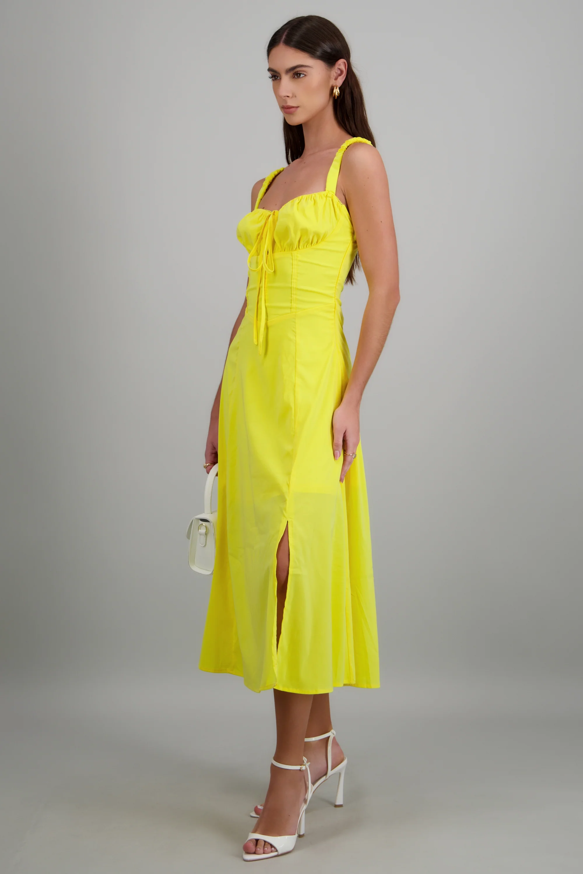 Vestido liso maxi - Image 2