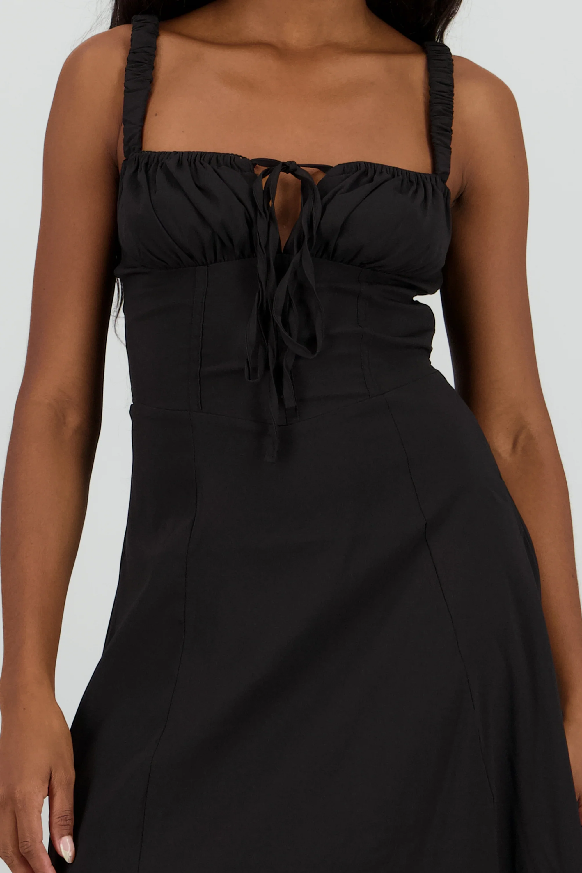 Vestido liso maxi - Image 5