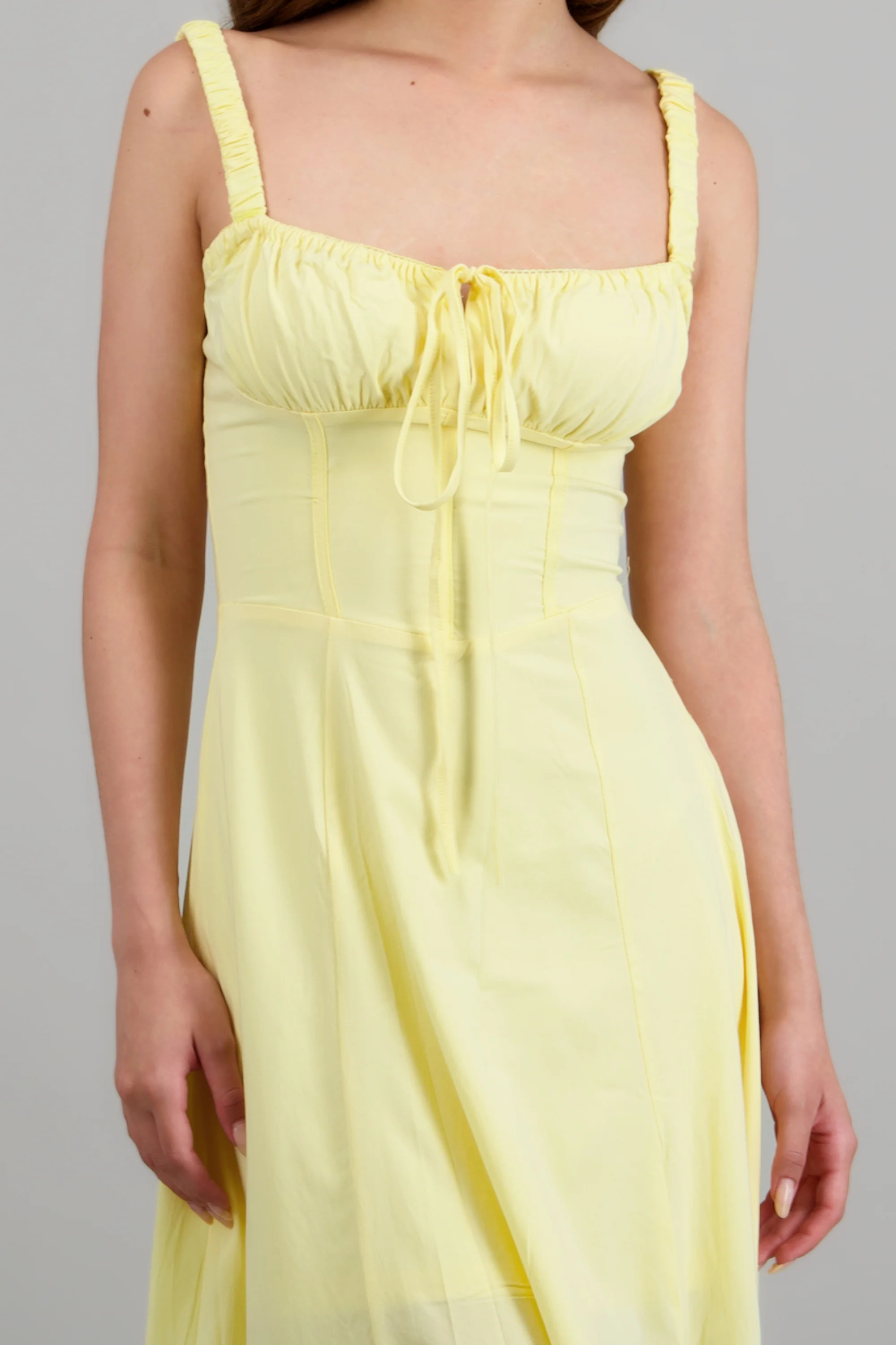 Vestido liso maxi - Image 7
