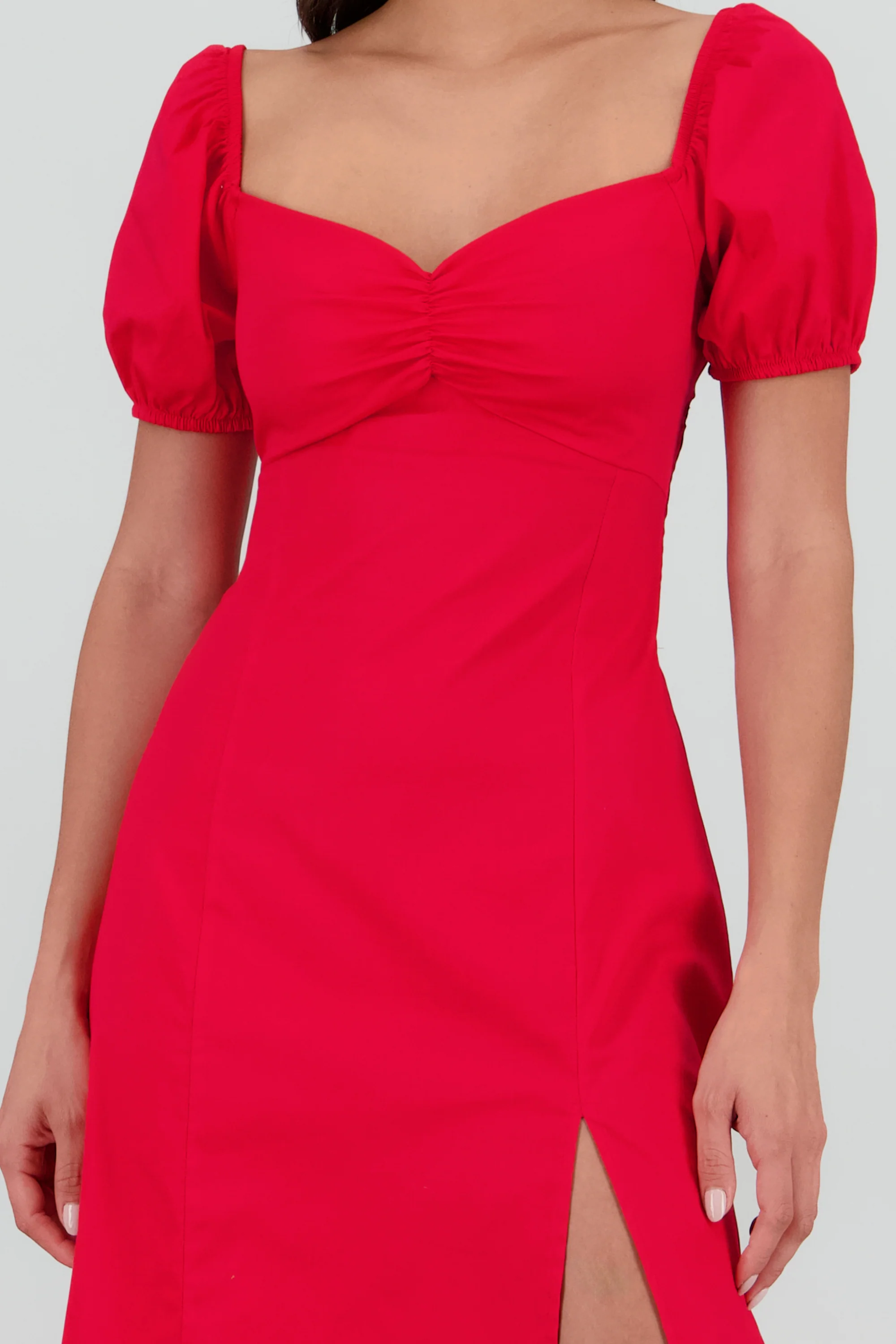 Vestido manga abullonada - Image 5
