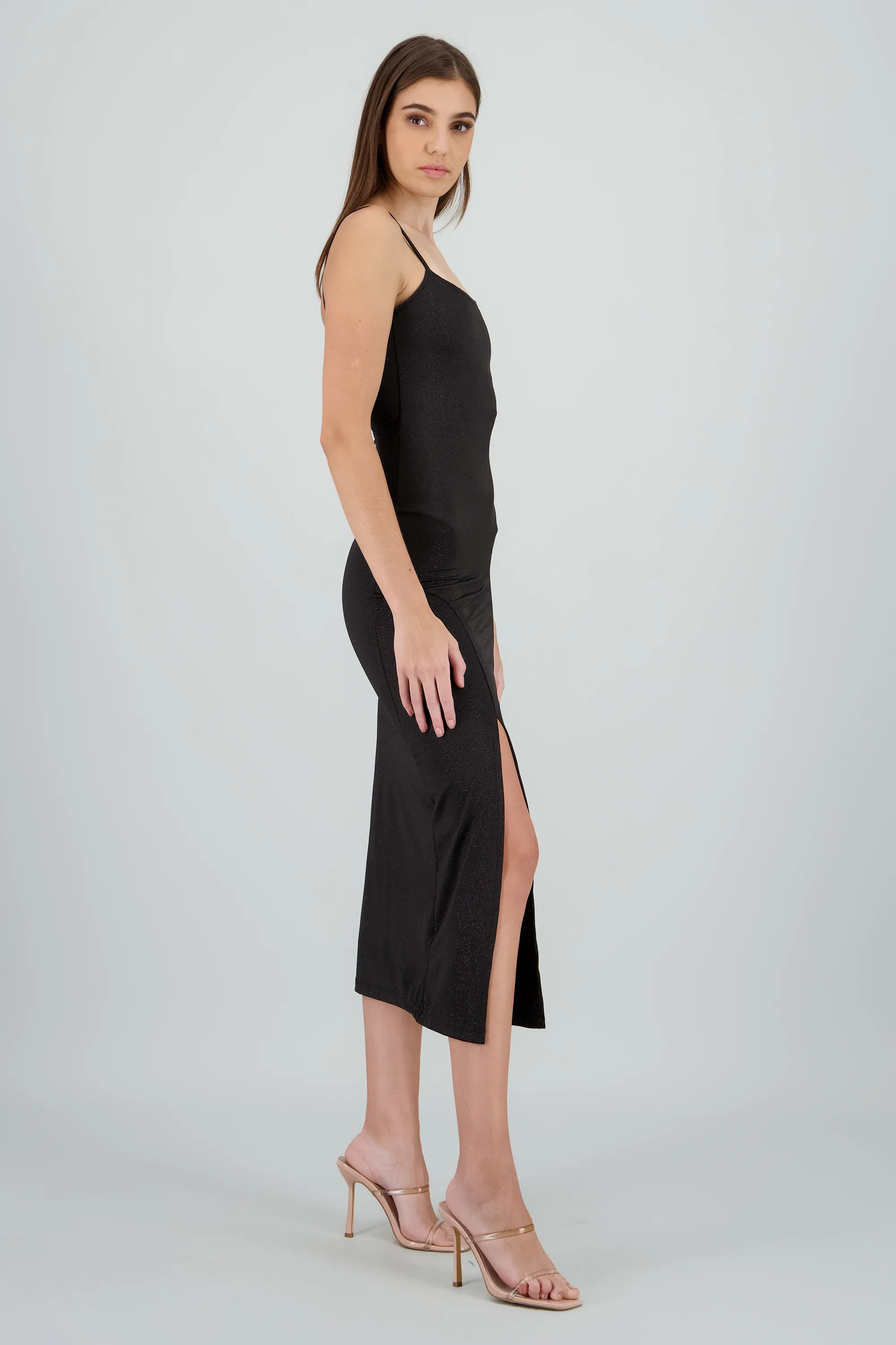 Vestido maxi brillos espalda abierta - Image 3