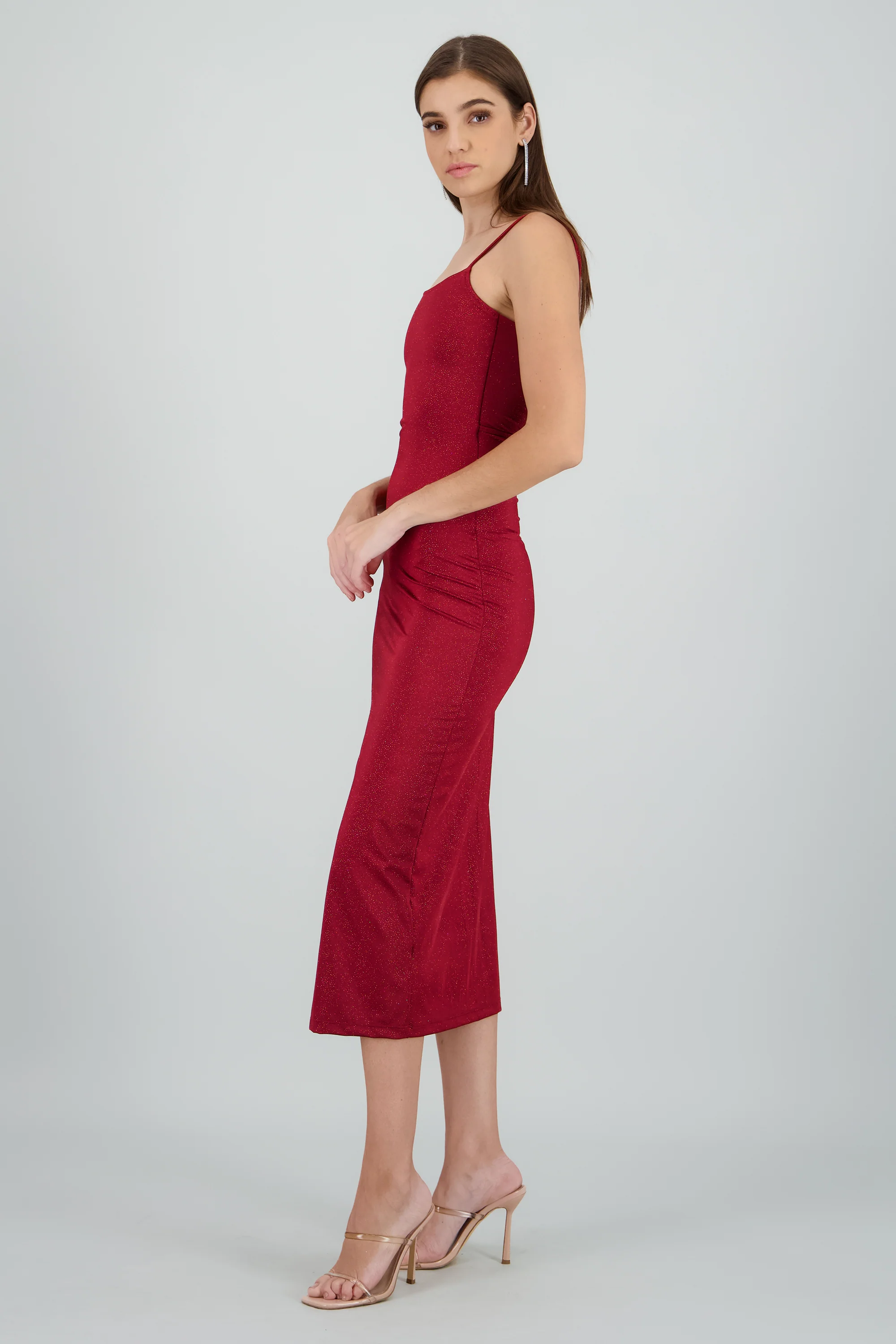 Vestido maxi brillos espalda abierta - Image 3