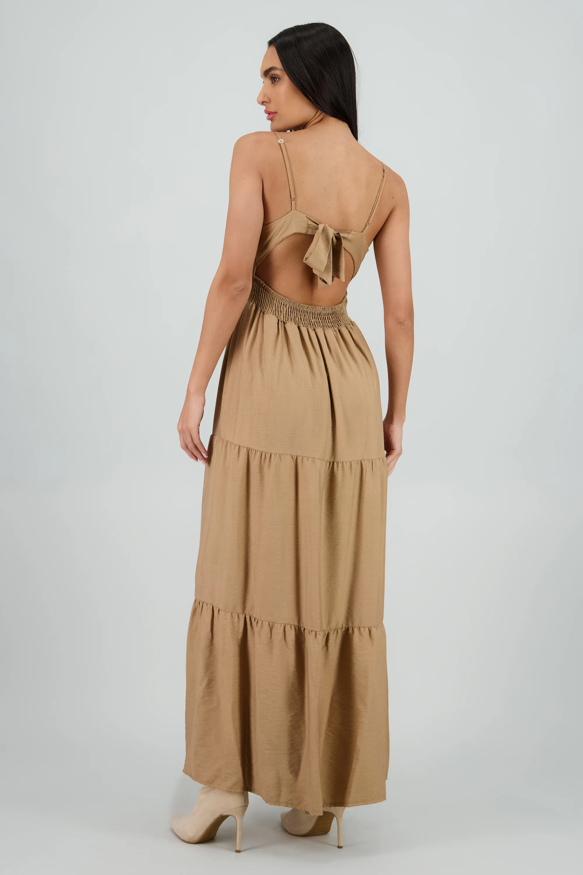 Vestido maxi con amarre en la espalda - Image 4