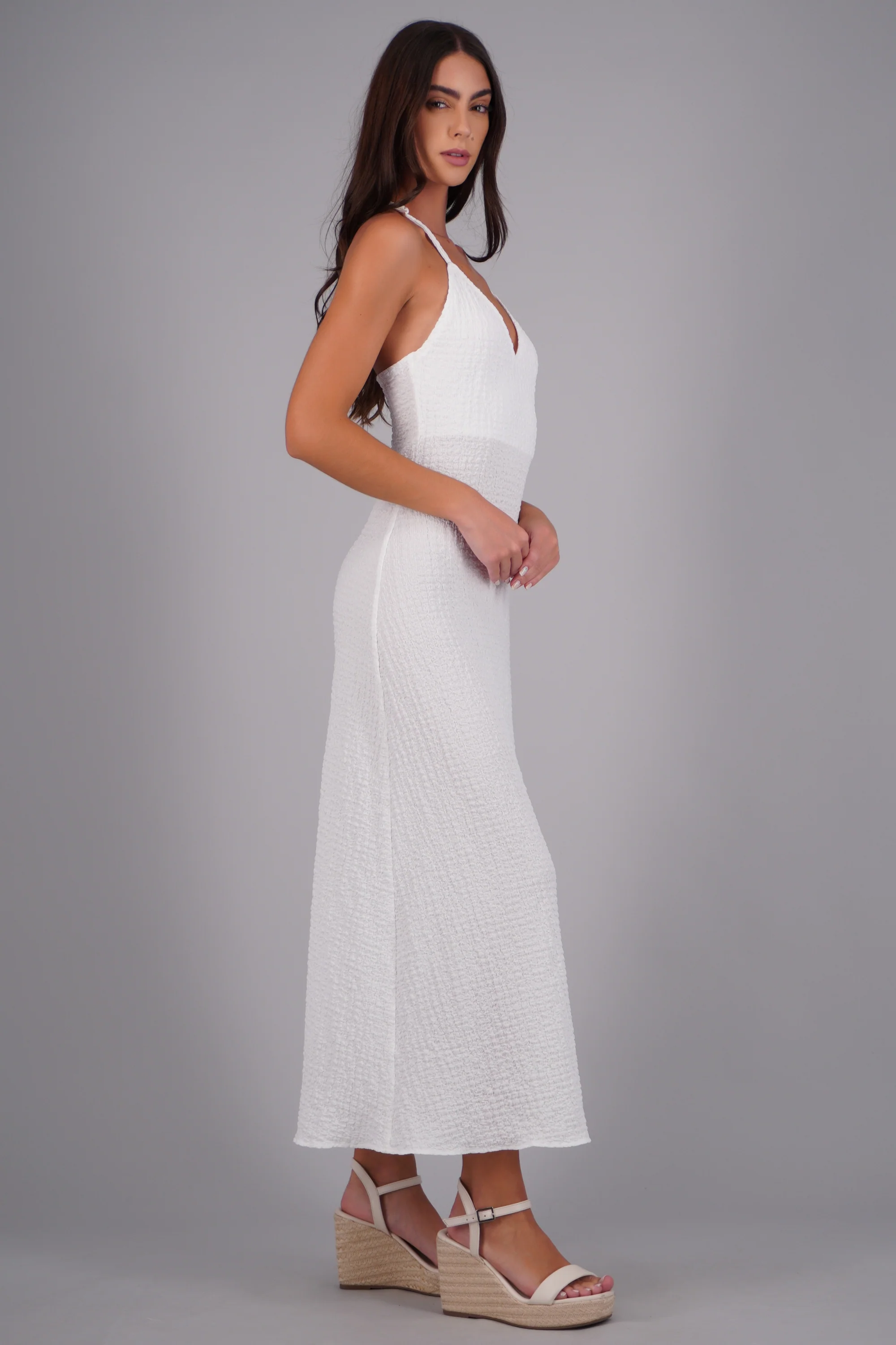 Vestido maxi cuentas espalda - Image 2