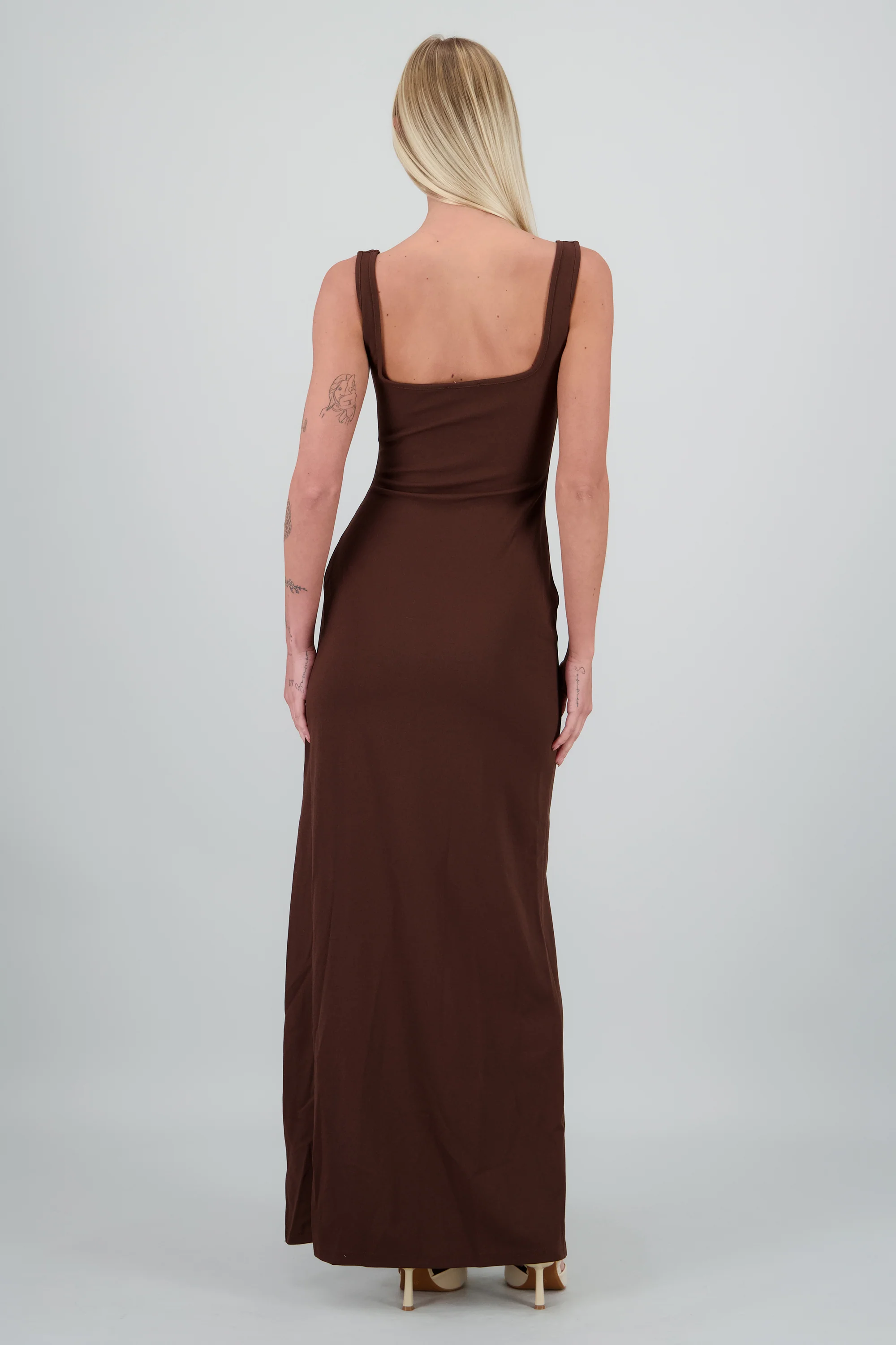 Vestido maxi detalle costado - Image 4