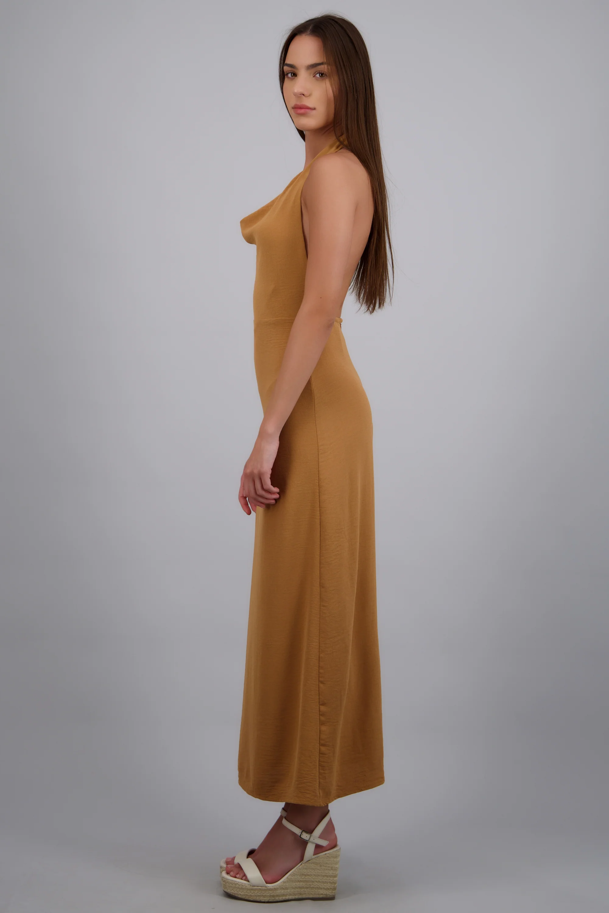 Vestido maxi detalle cuello - Image 2