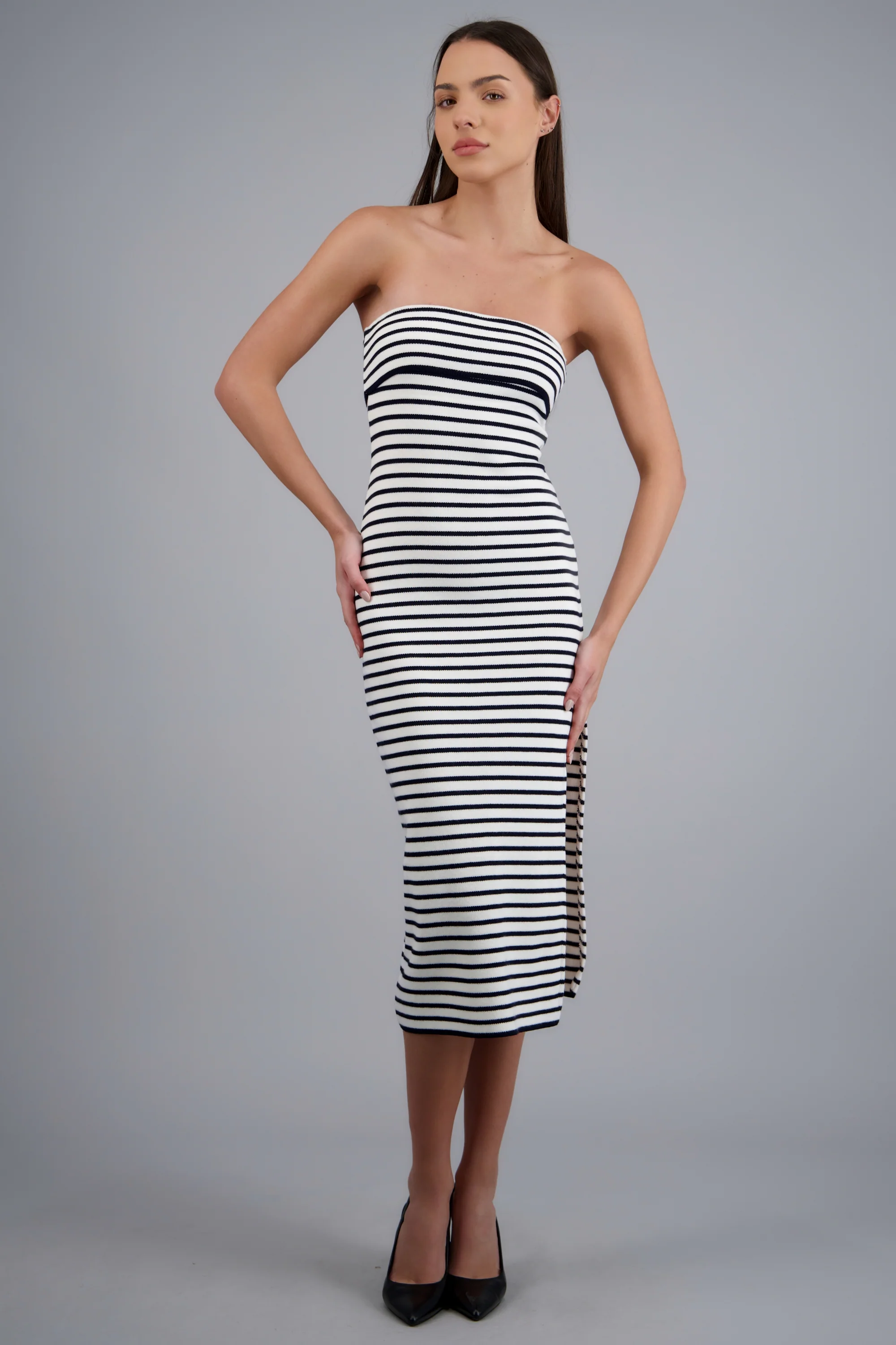 VESTIDO MAXI DET DOBLEZ KNI - Image 4