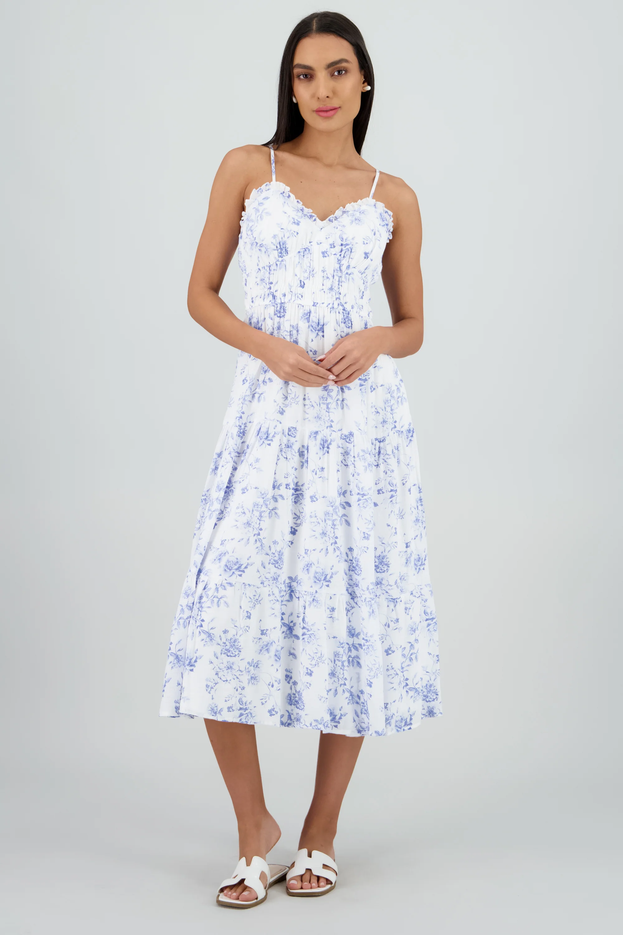 Vestido Maxi Detalle Floral - Image 2